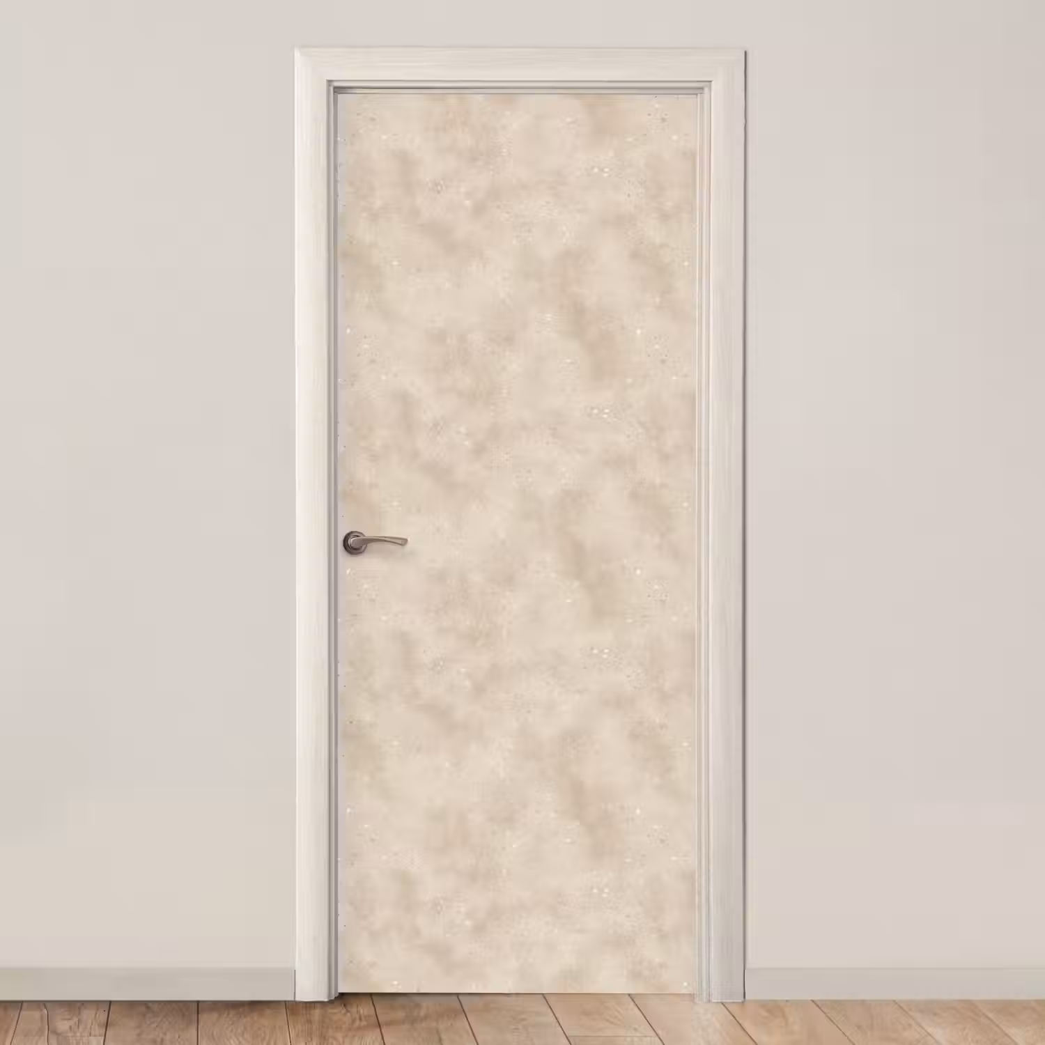 Structuur - Spikkels - Beige deurposter klein 289 -3d_beige