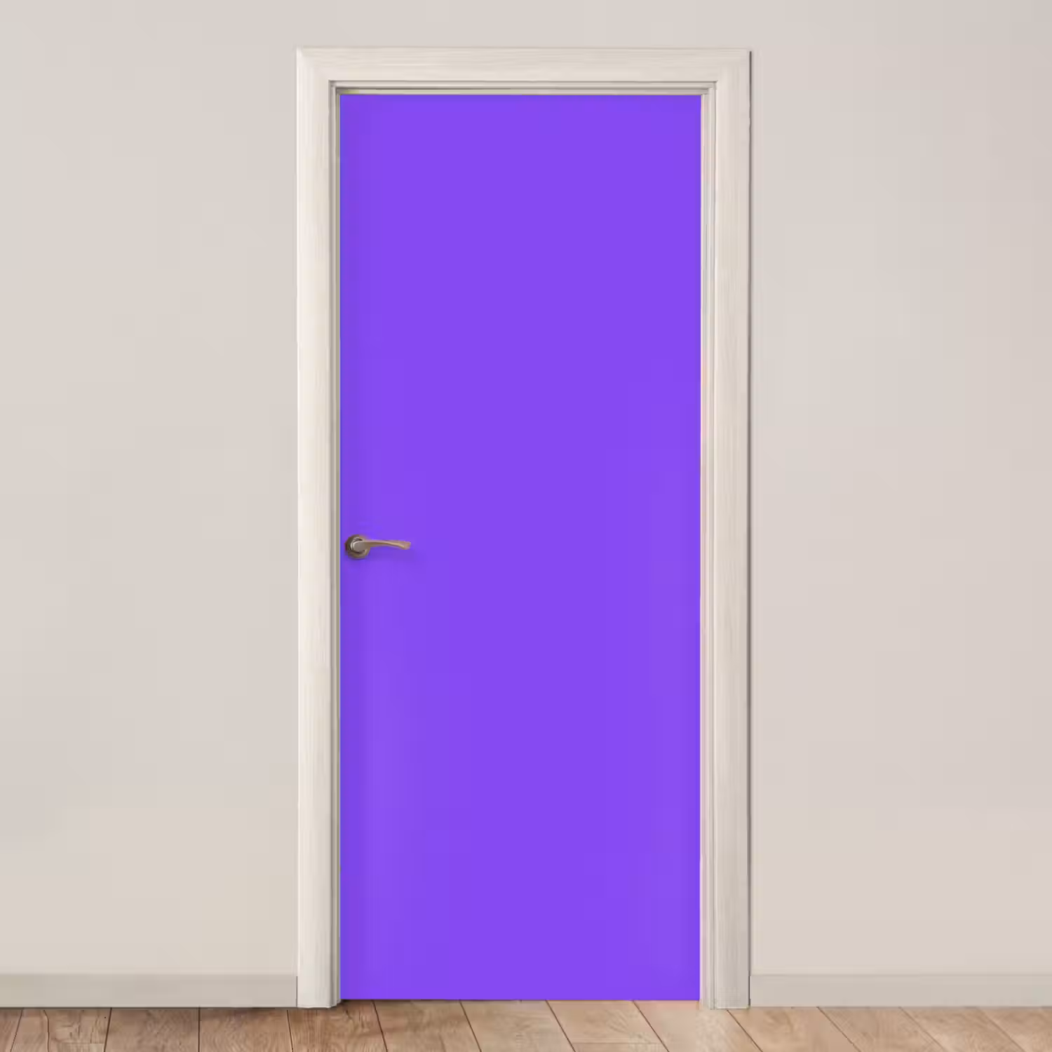 Vivid - Violet - Paars deurposter klein 289 -3d_beige