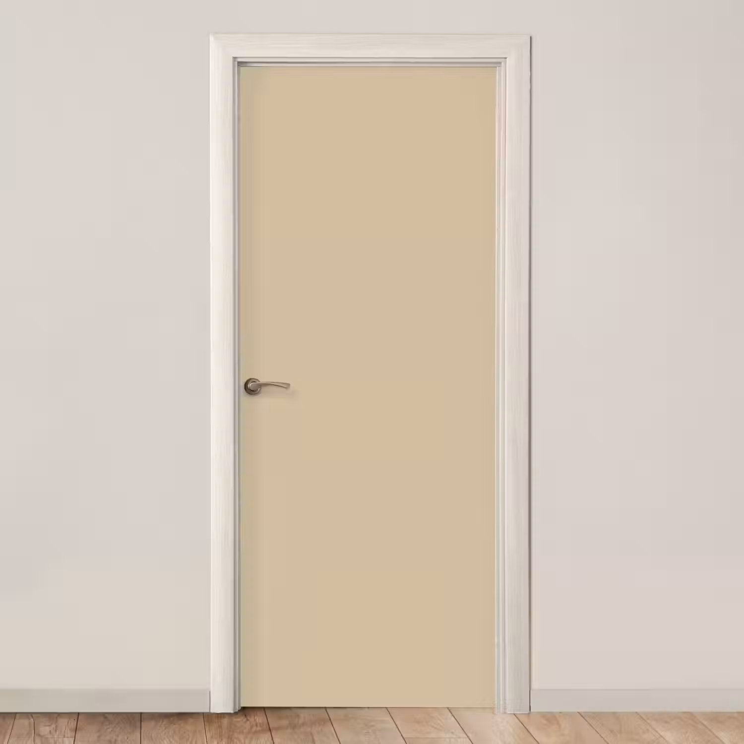 Warm - Sand - Nude deurposter klein 289 -3d_beige