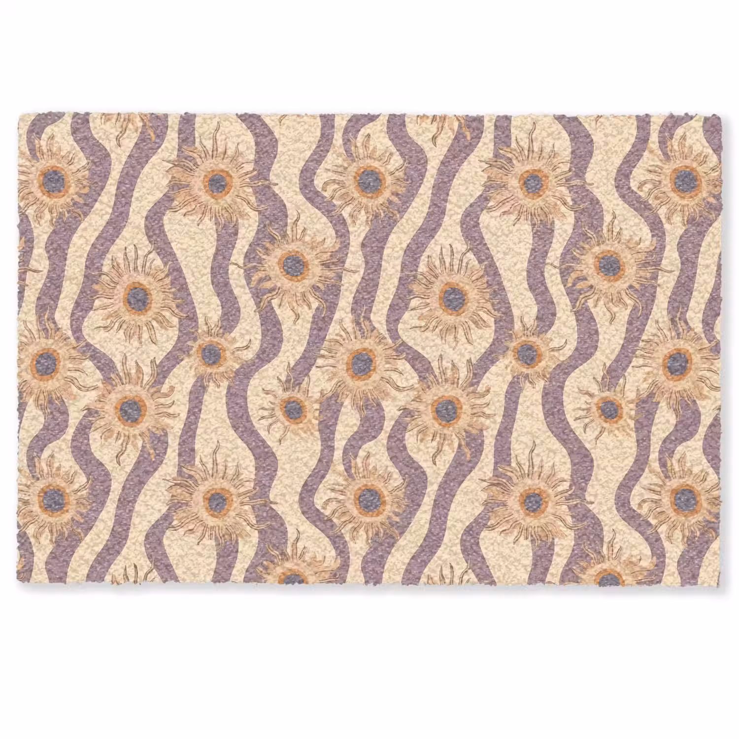 Bohemian - Vibe - Lavendelpaars Deurmat klein 898 -zkaufland3d