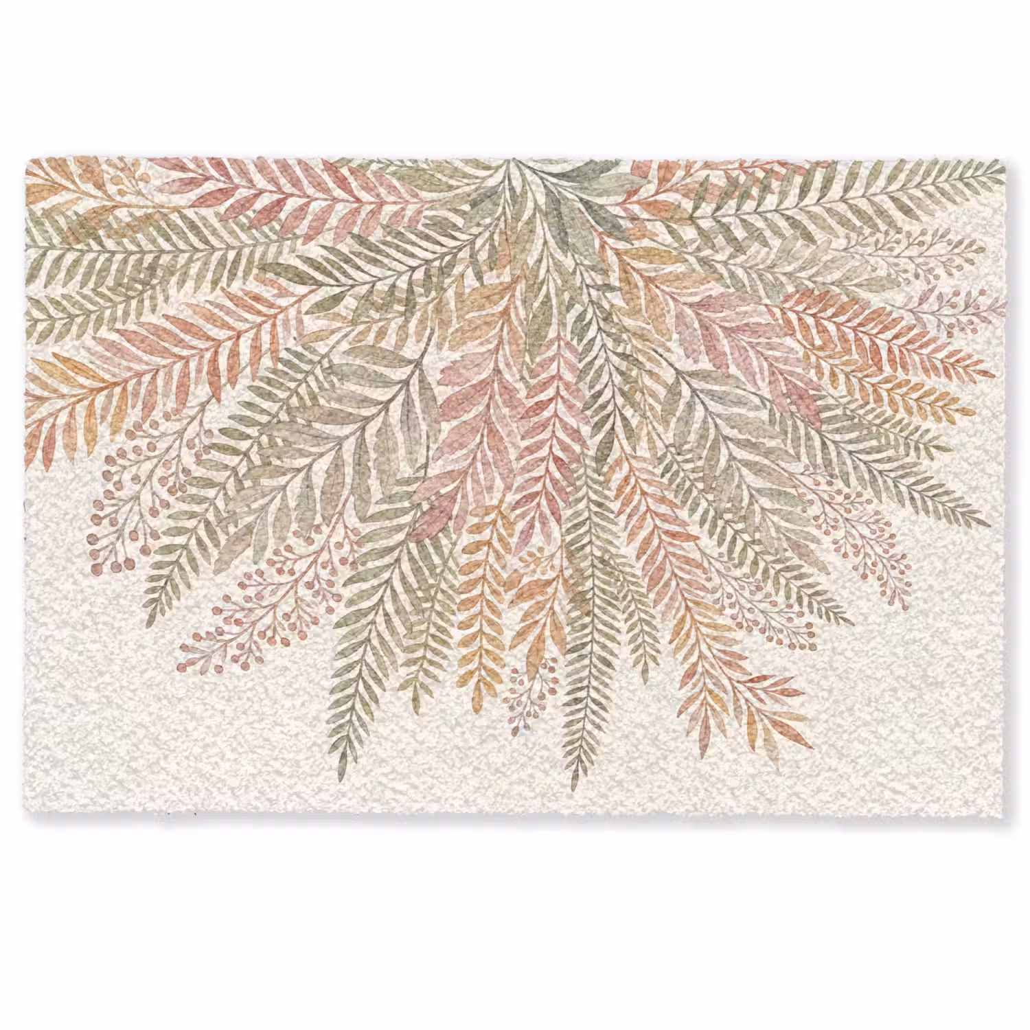 Botanisch - Aquarel - Kleurrijk Deurmat klein -zkaufland3d