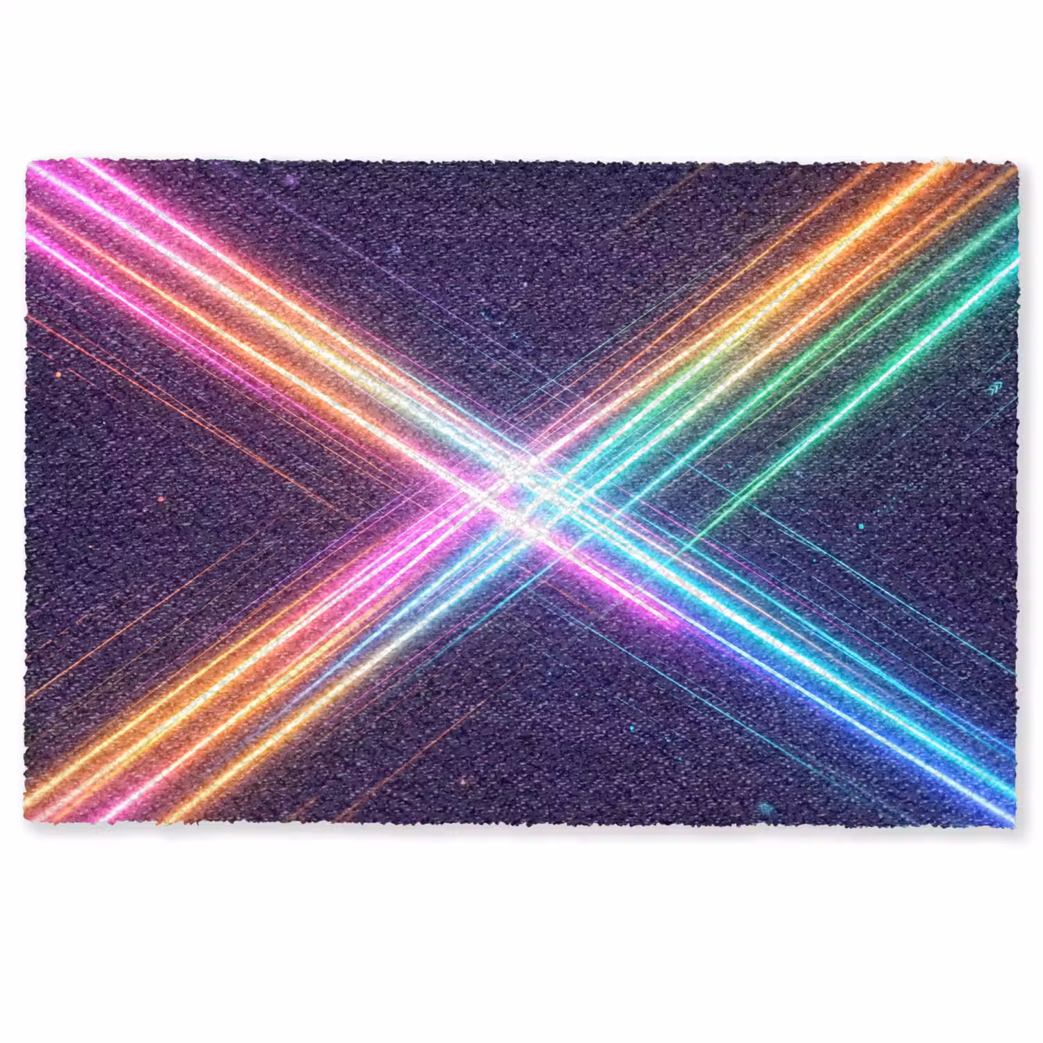 Kruisen - Lasterstralen - Neon Deurmat klein -zkaufland3d
