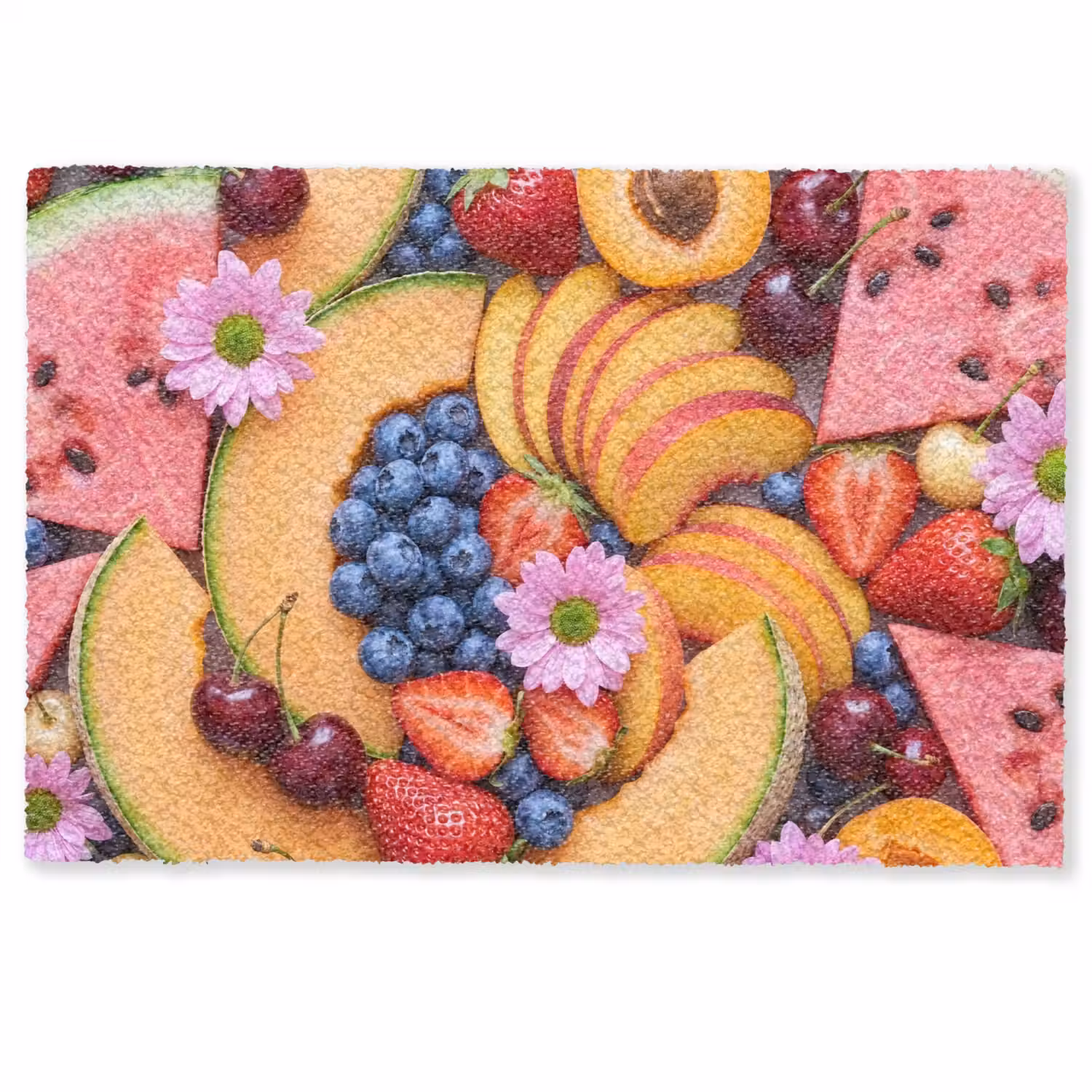 Eten - Fruit - Zomer - Kleurrijk Deurmat klein -zkaufland3d