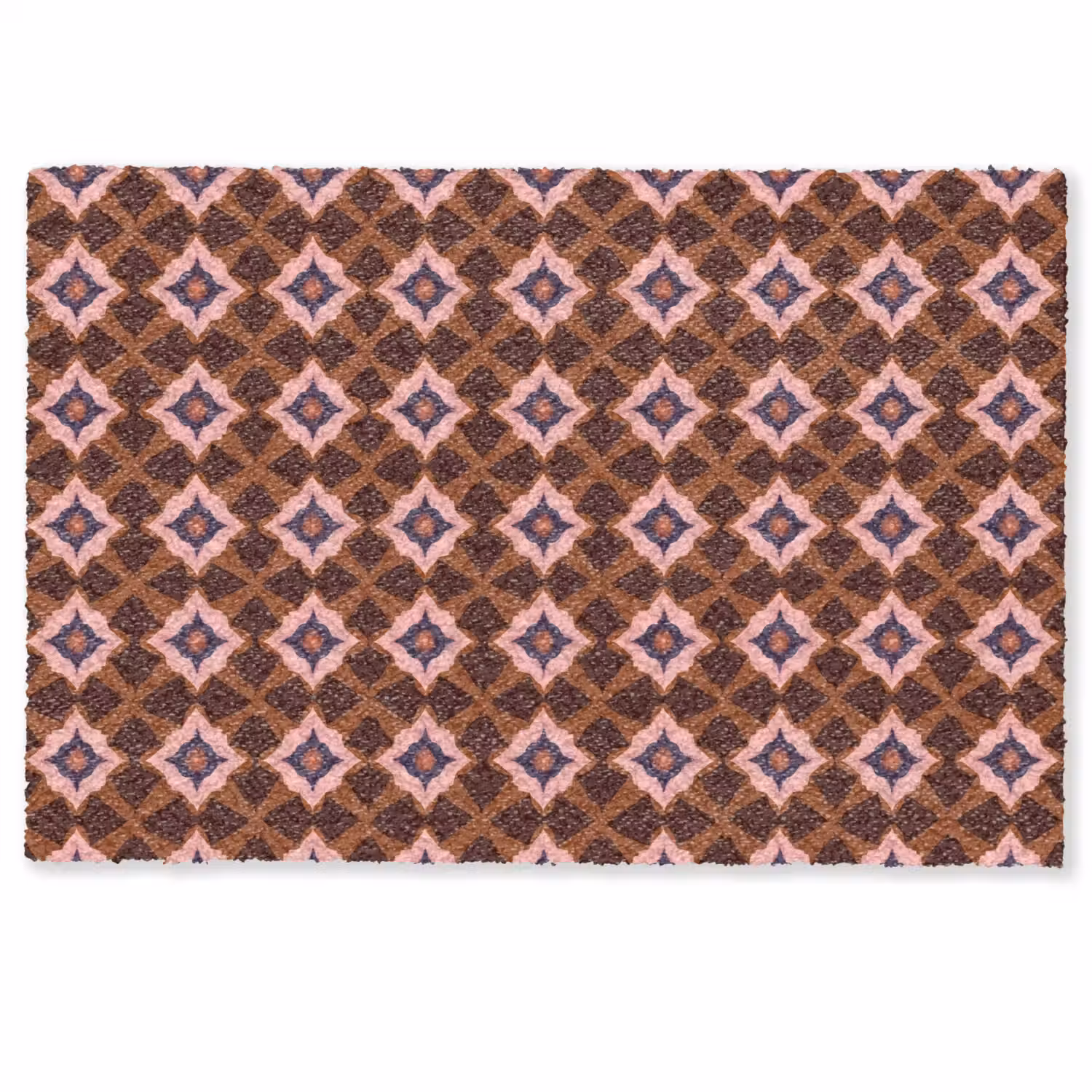 Geometrisch - Sierlijk - Bruin Deurmat klein 898 -zkaufland3d
