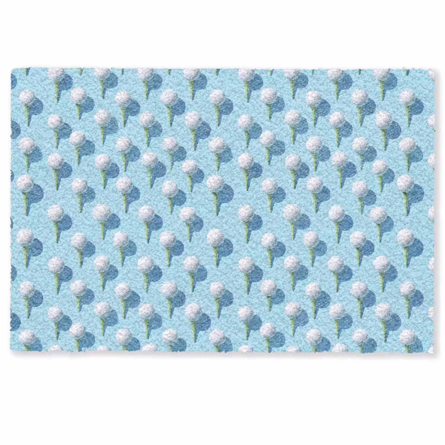 Golf - Ballen - Blauw Deurmat klein 898 -zkaufland3d