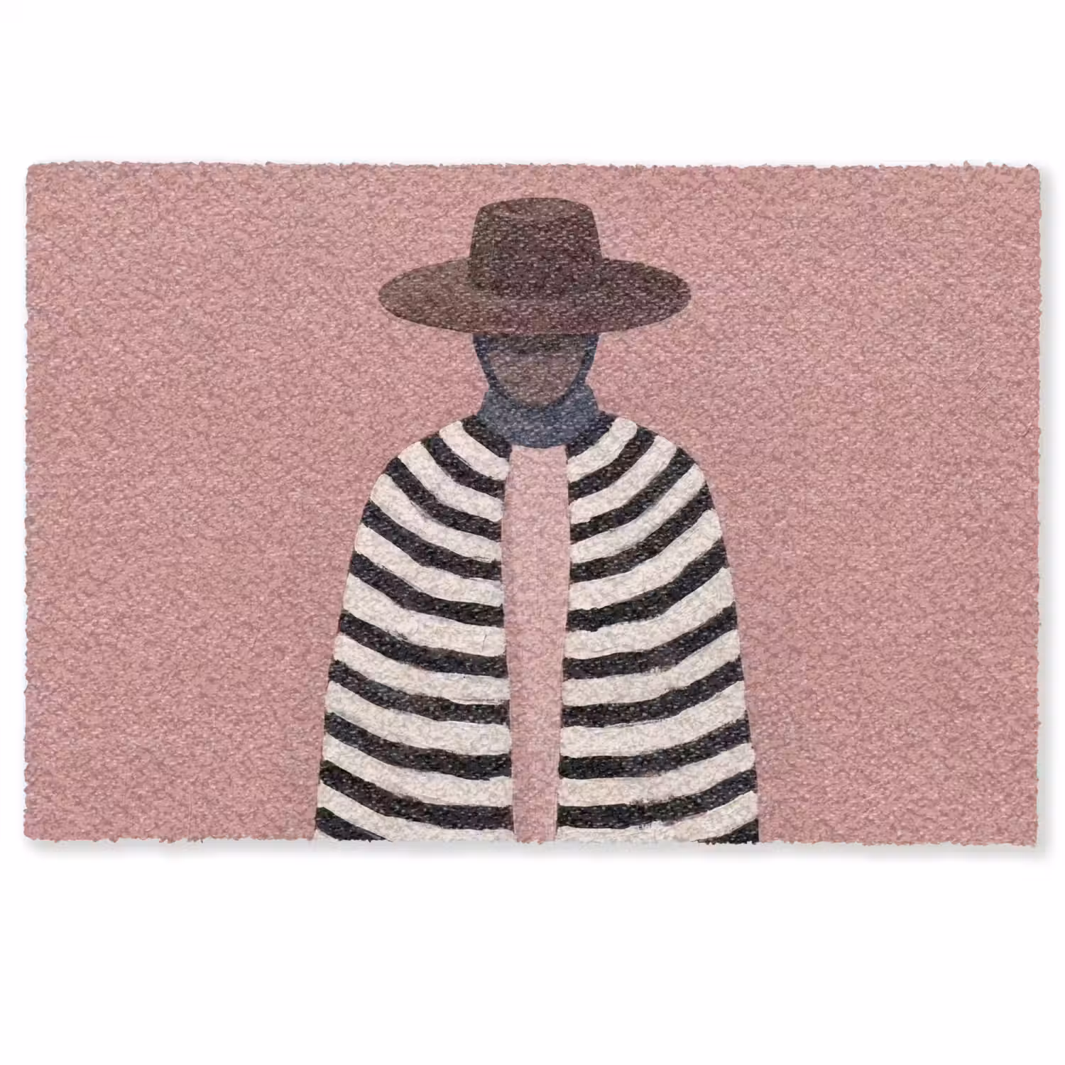 Grafisch - Vrouw - Roze Deurmat klein -zkaufland3d