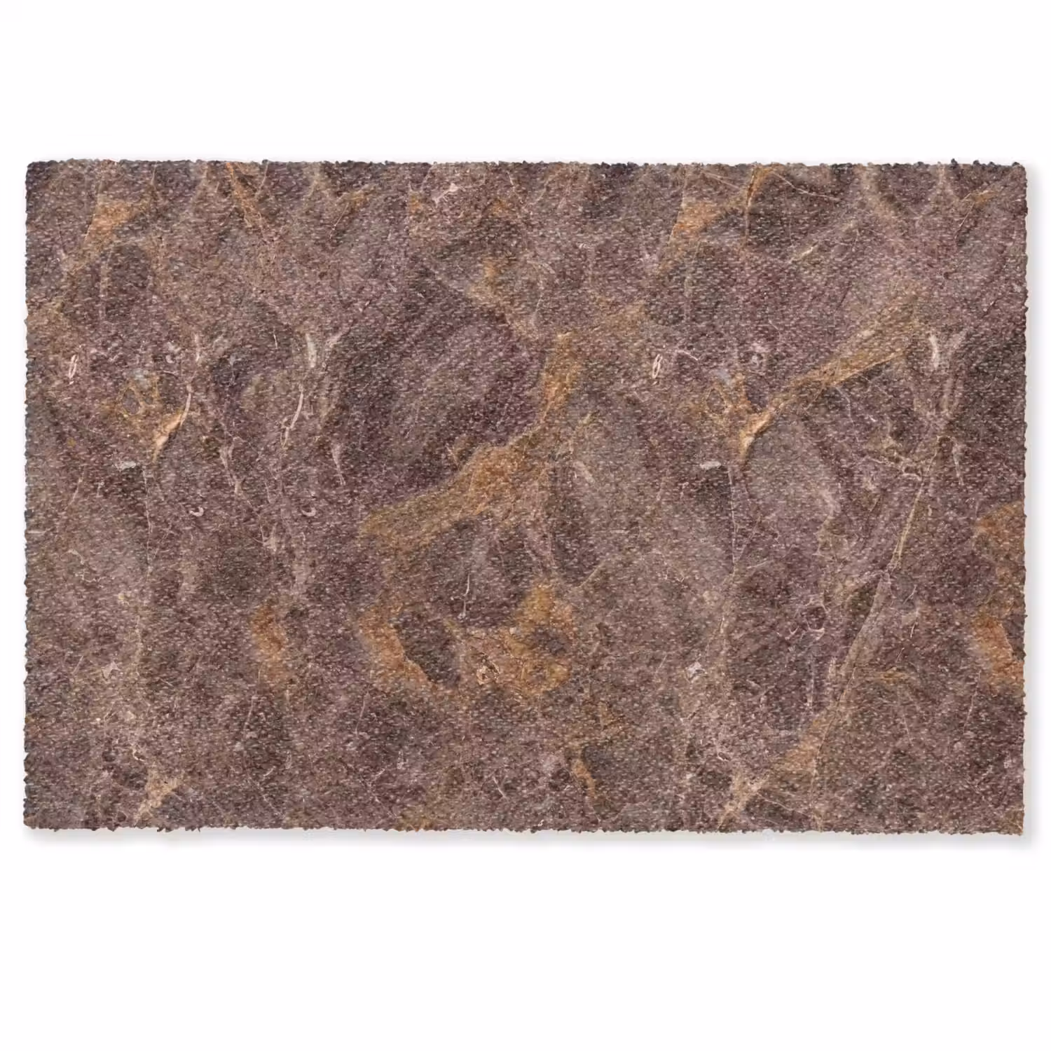 Marmer - Patroon - Natuur - Bruin - Goud Deurmat klein -zkaufland3d