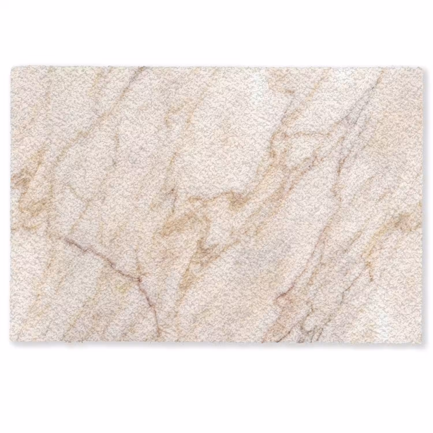 Marmer - Ader - Abstract - Wit - Goud Deurmat klein -zkaufland3d