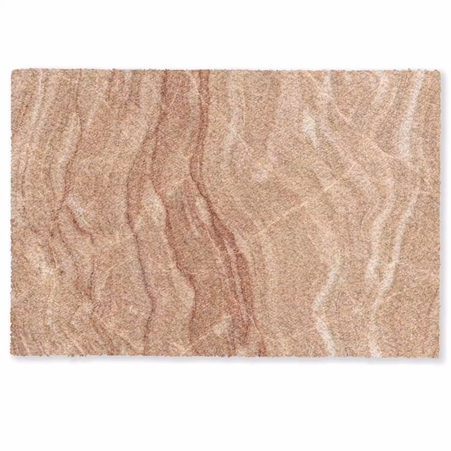 Marmer - Ader - Natuur - Abstract - Beige Deurmat klein -zkaufland3d