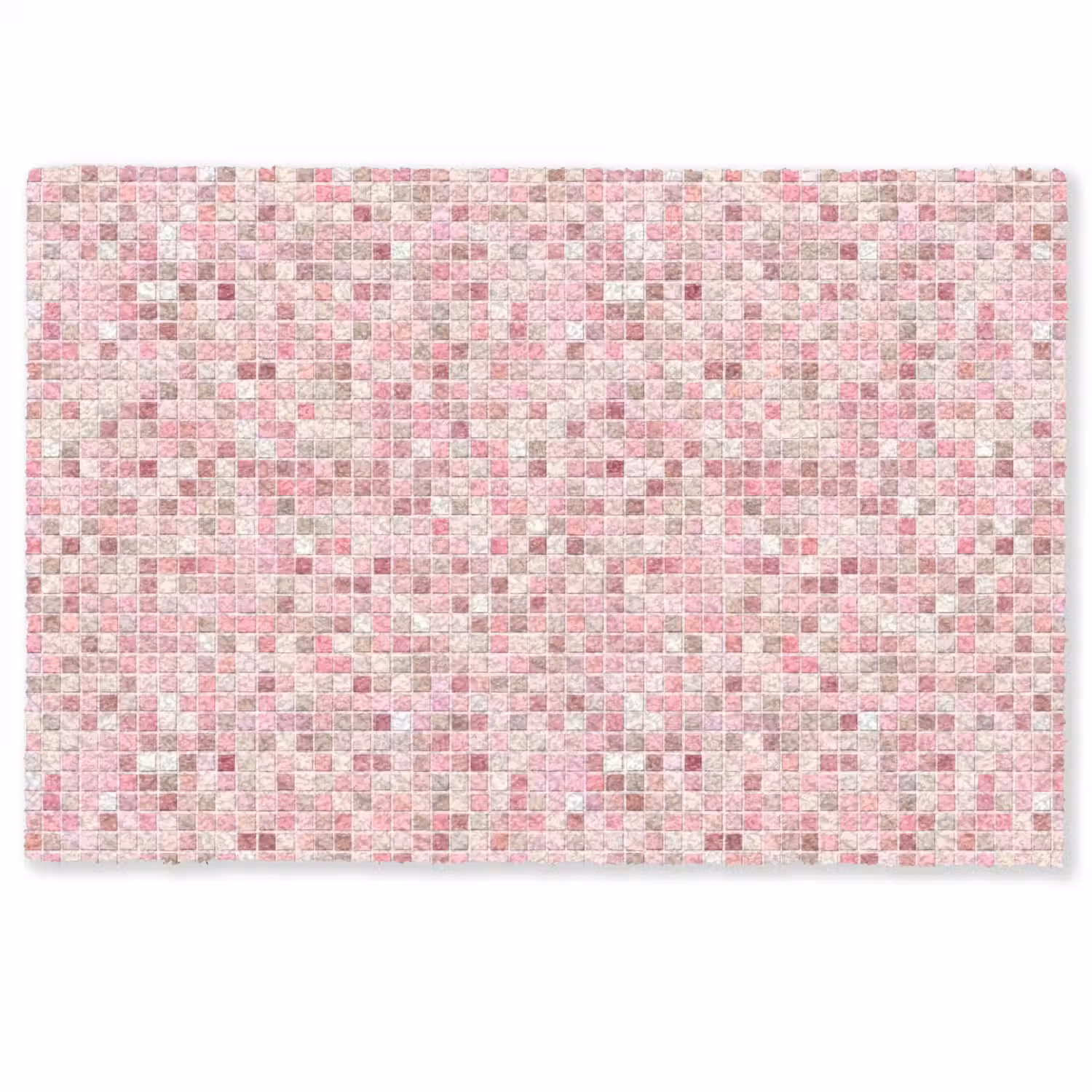 Mozaïek - Patroon - Roze Deurmat klein 898 -zkaufland3d