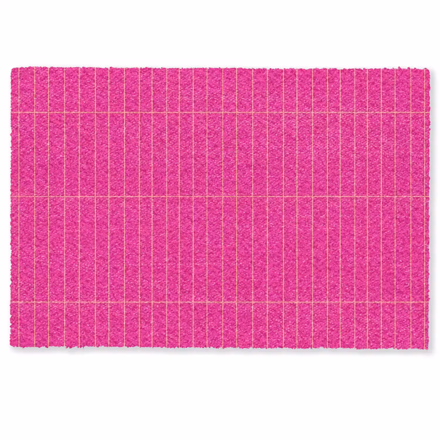 Patroon - Tegel - Magenta - Roze Deurmat klein 898 -zkaufland3d