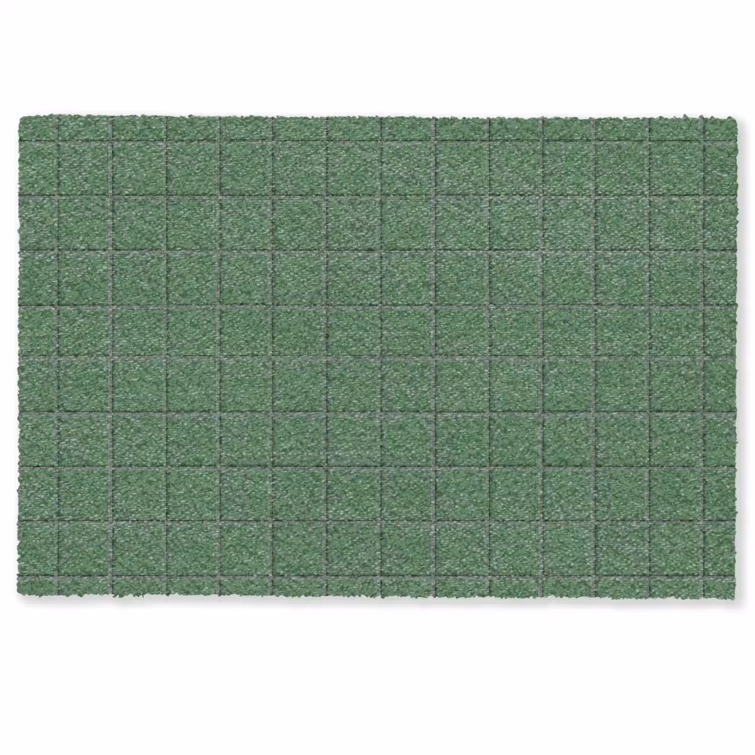 Patroon - Tegels - Groen Deurmat klein 898 -zkaufland3d