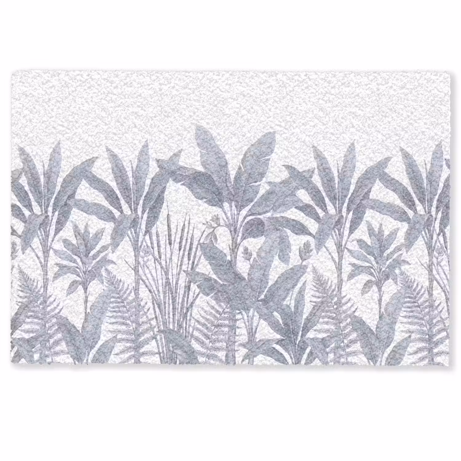 Planten - Bladeren - Natuur - Grijs Deurmat klein -zkaufland3d