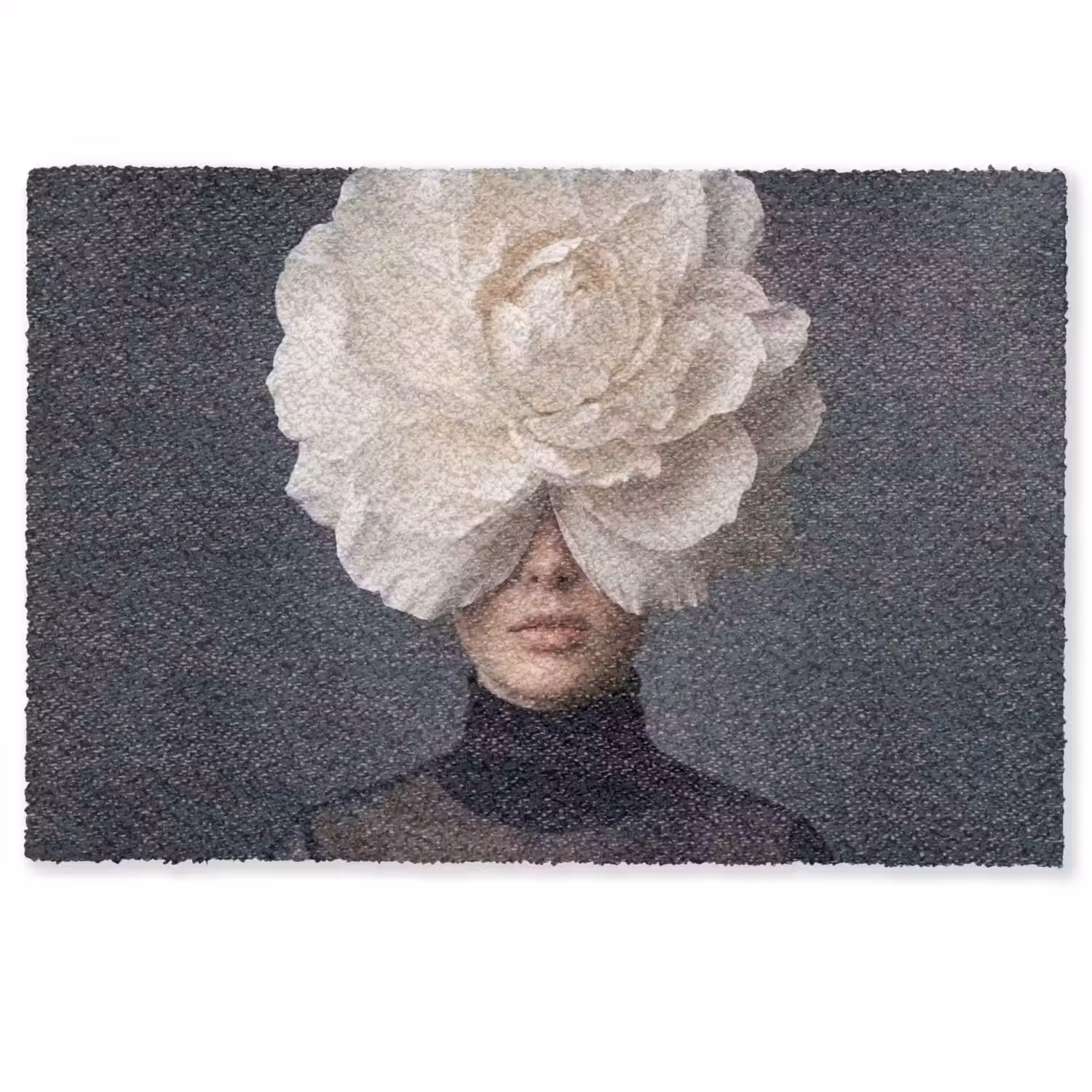 Portret - Mysterieus - Wit Deurmat klein -zkaufland3d
