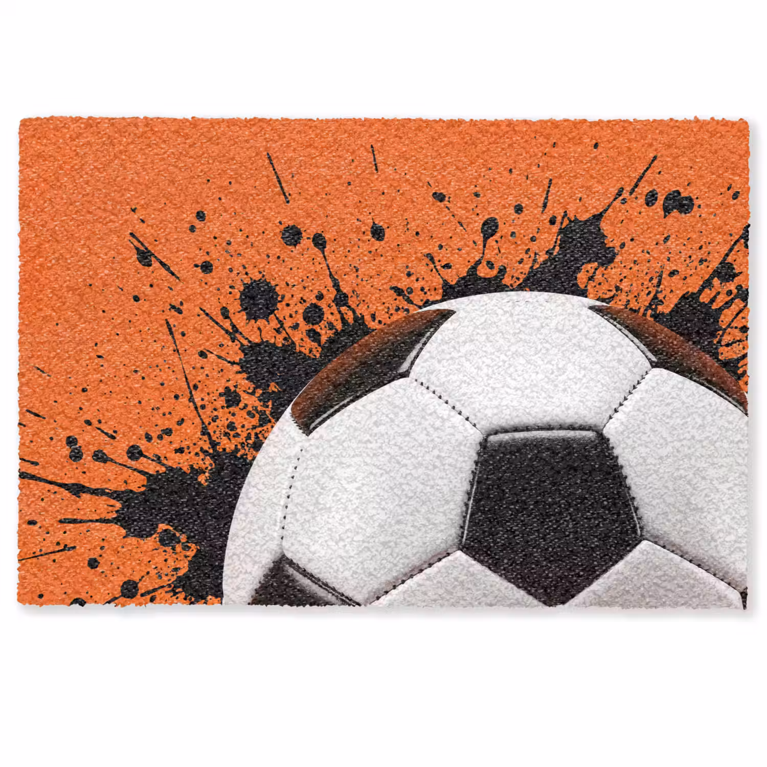 Voetbal - Verf - Sport - Oranje Deurmat klein -zkaufland3d