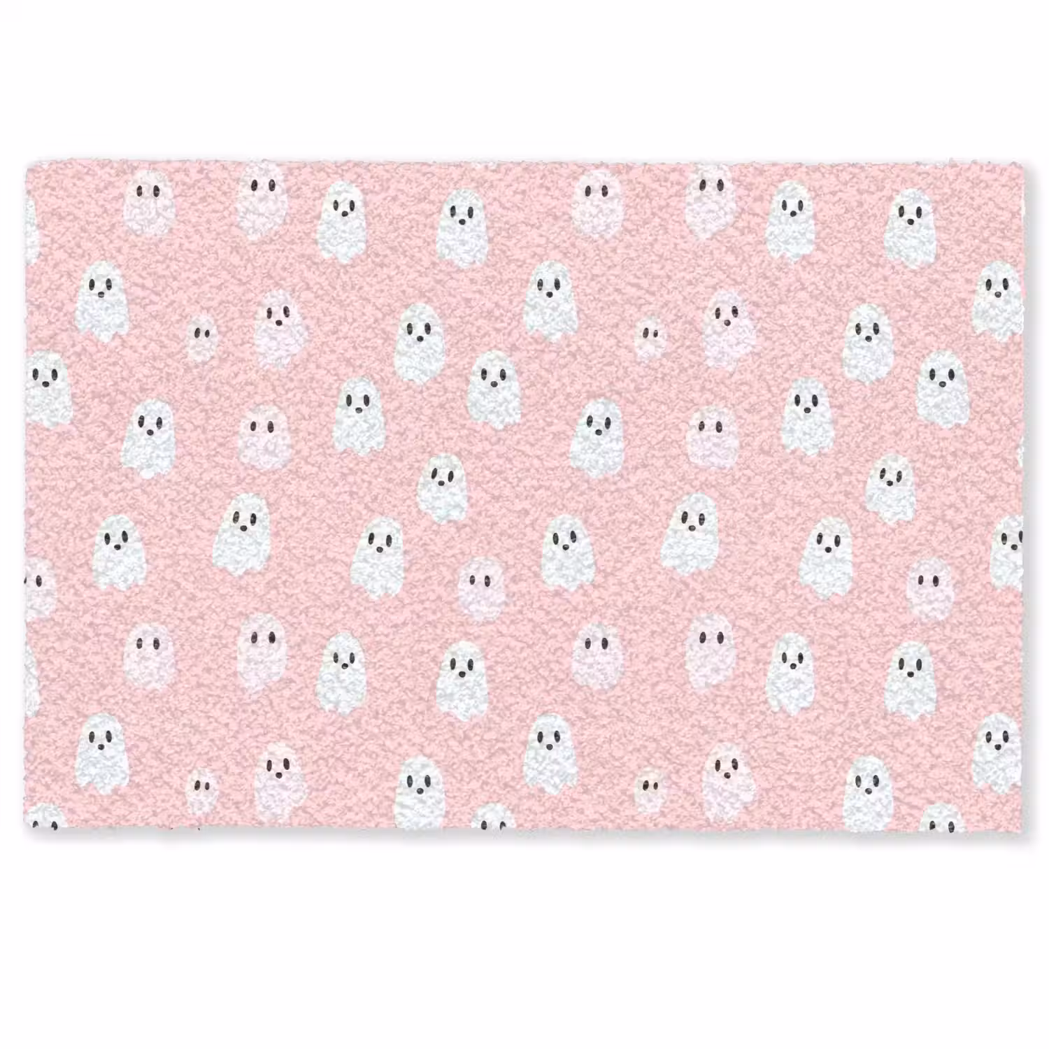 Spookjes - Patroon - Roze Deurmat klein 898 -zkaufland3d