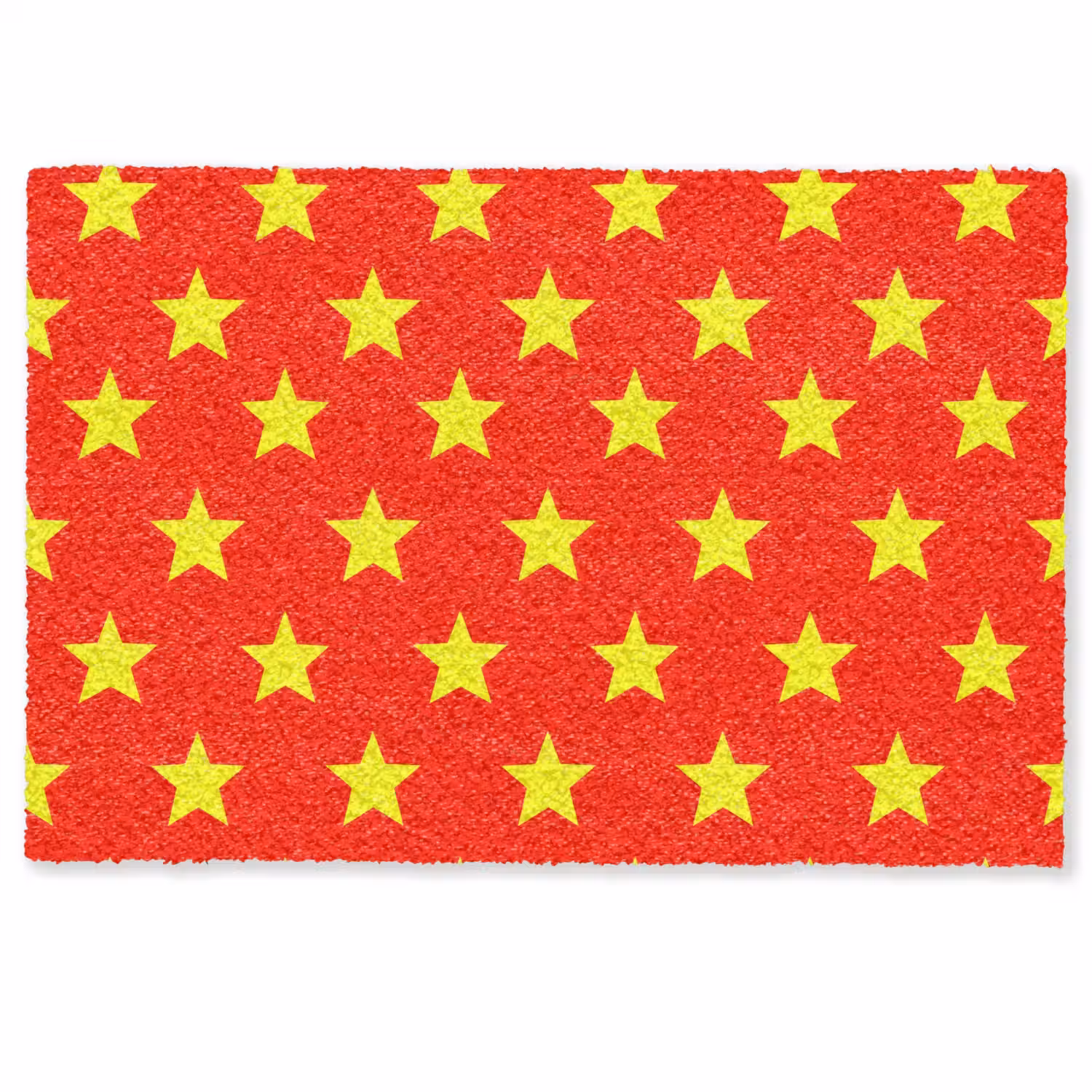 Ster - Patroon - Geel Deurmat klein 898 -zkaufland3d