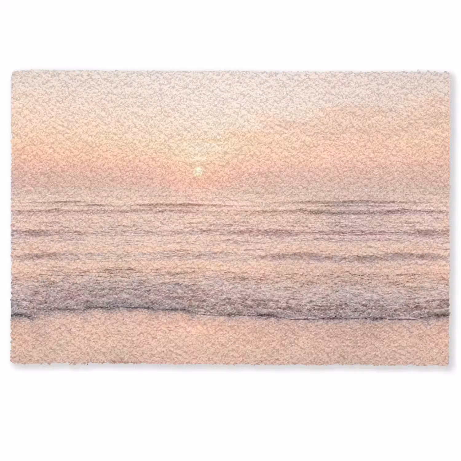 Zon - Strand - Roze Deurmat klein -zkaufland3d