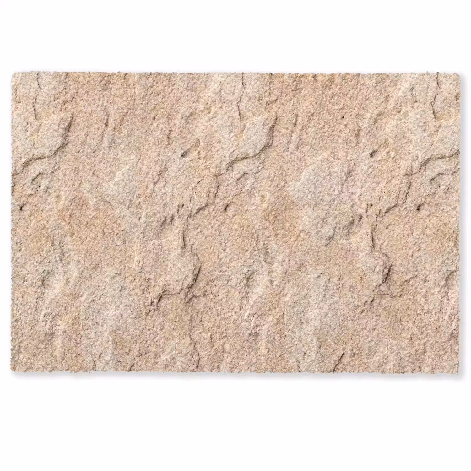 Textuur - Steen - Natuur - Beige Deurmat klein -zkaufland3d