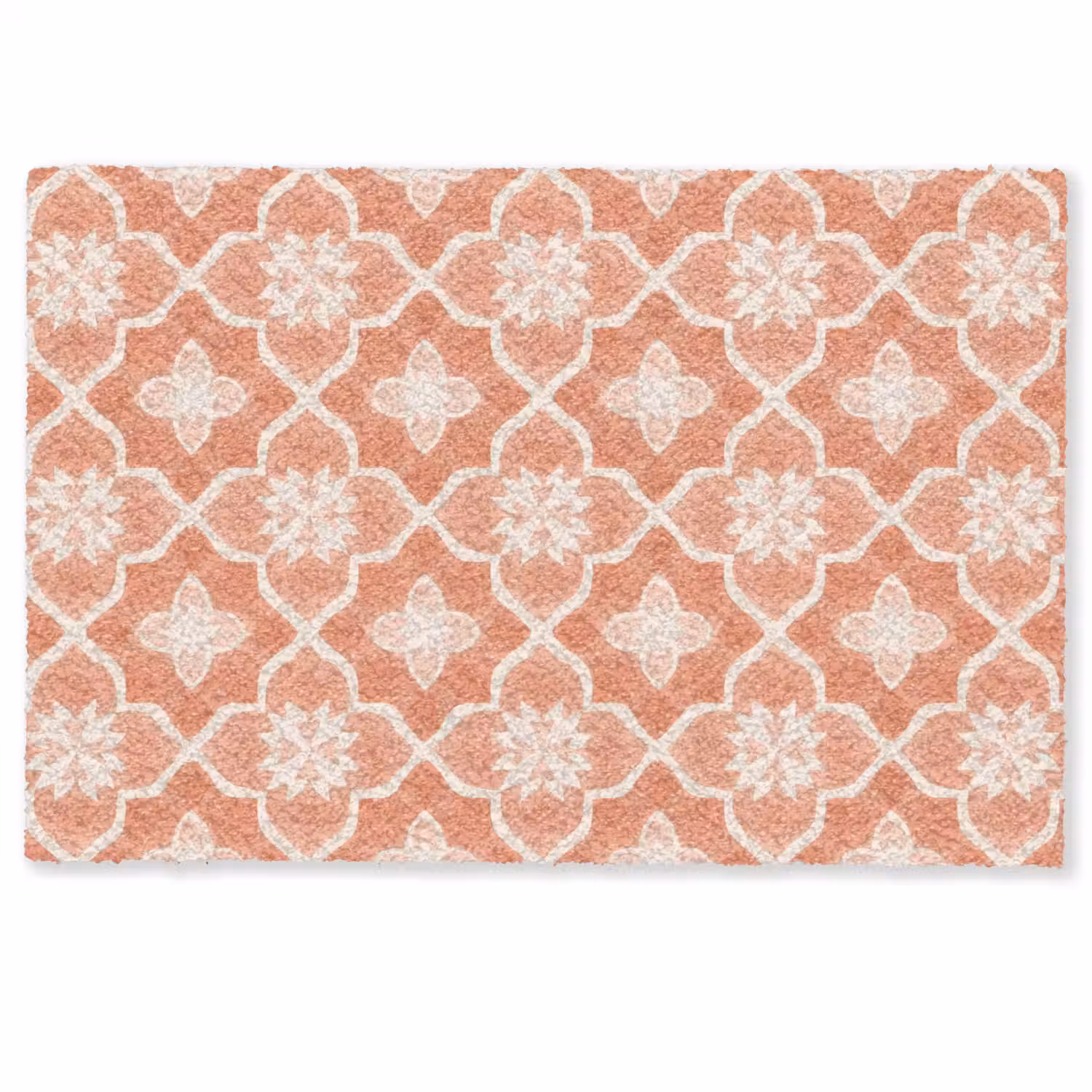 Tegelpatroon - Arabesk - Vintage - Terracotta Deurmat klein 898 -zkaufland3d
