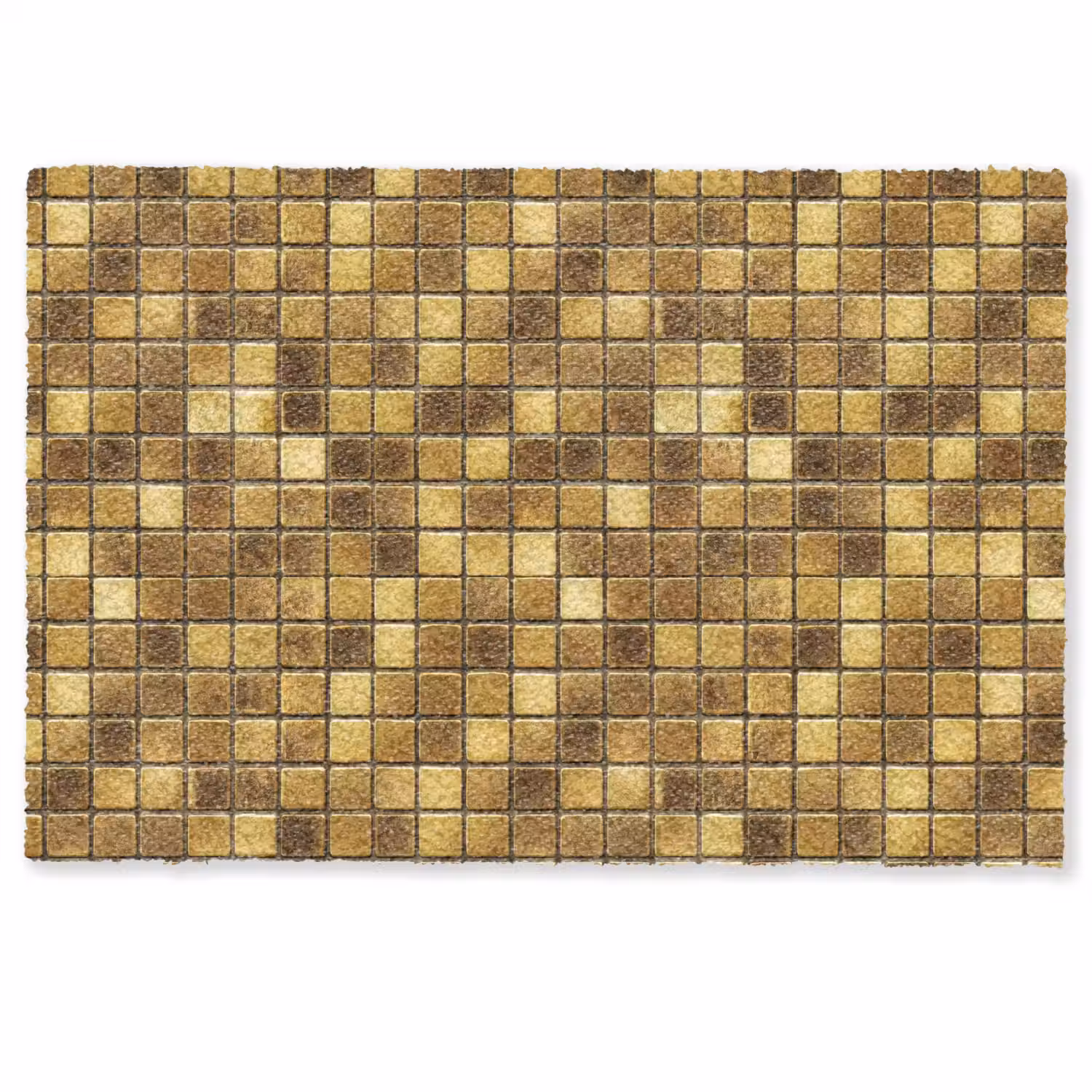 Tegels - Mozaïek - Luxe - Warm Goud Deurmat klein 898 -zkaufland3d