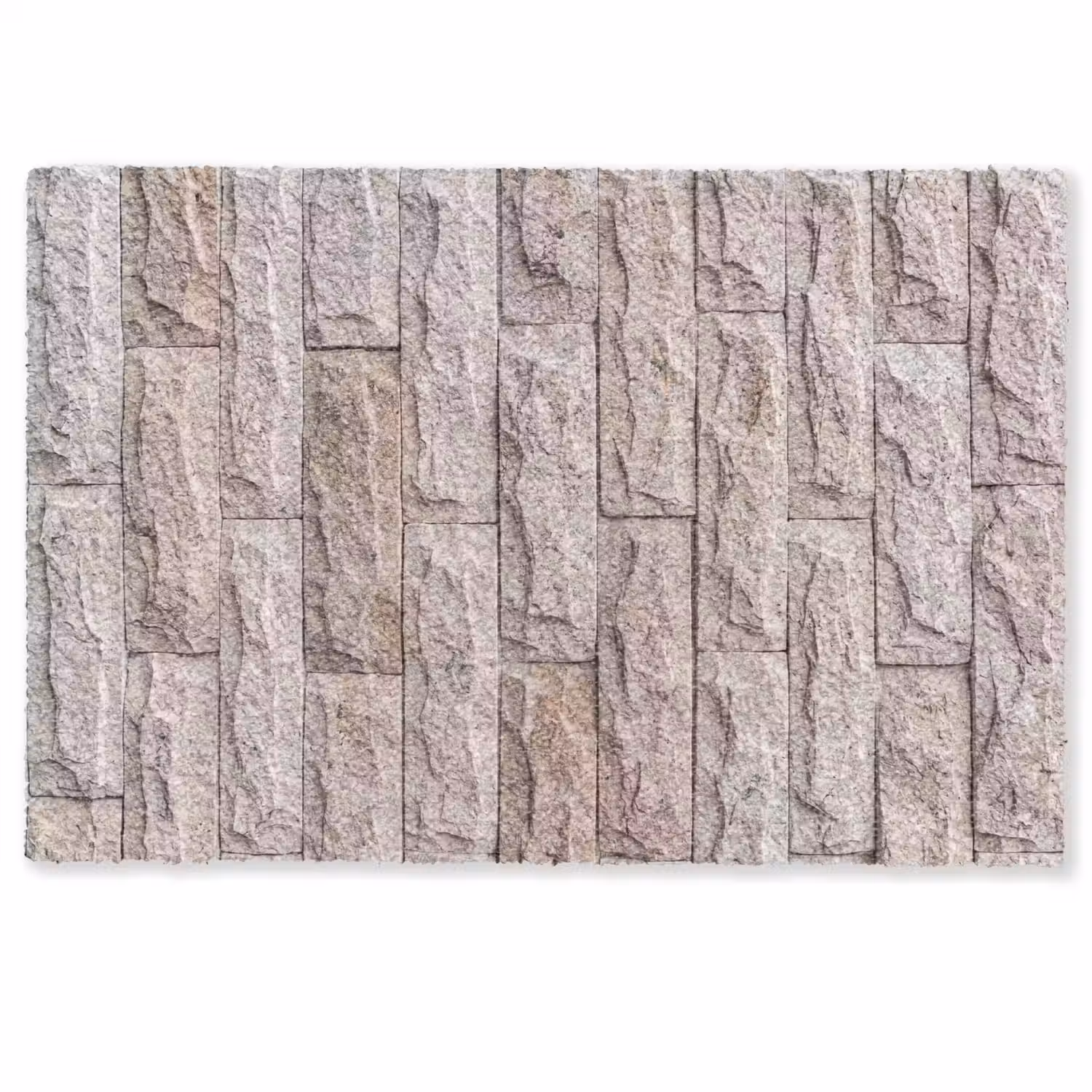 Muur - Steen - Ruw - Beige - Textuur Deurmat klein -zkaufland3d