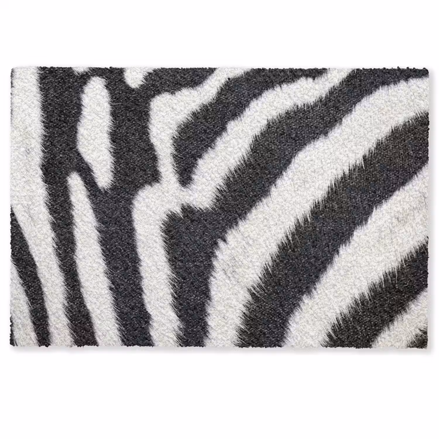Zebra - Vacht - Klassiek - Zwart - Wit Deurmat klein -zkaufland3d