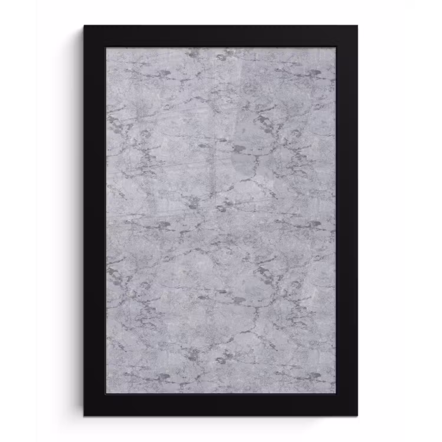 Marmerplaat - Patroon - Grijs fotolijst zwart zonder passe partout klein 224 -3d
