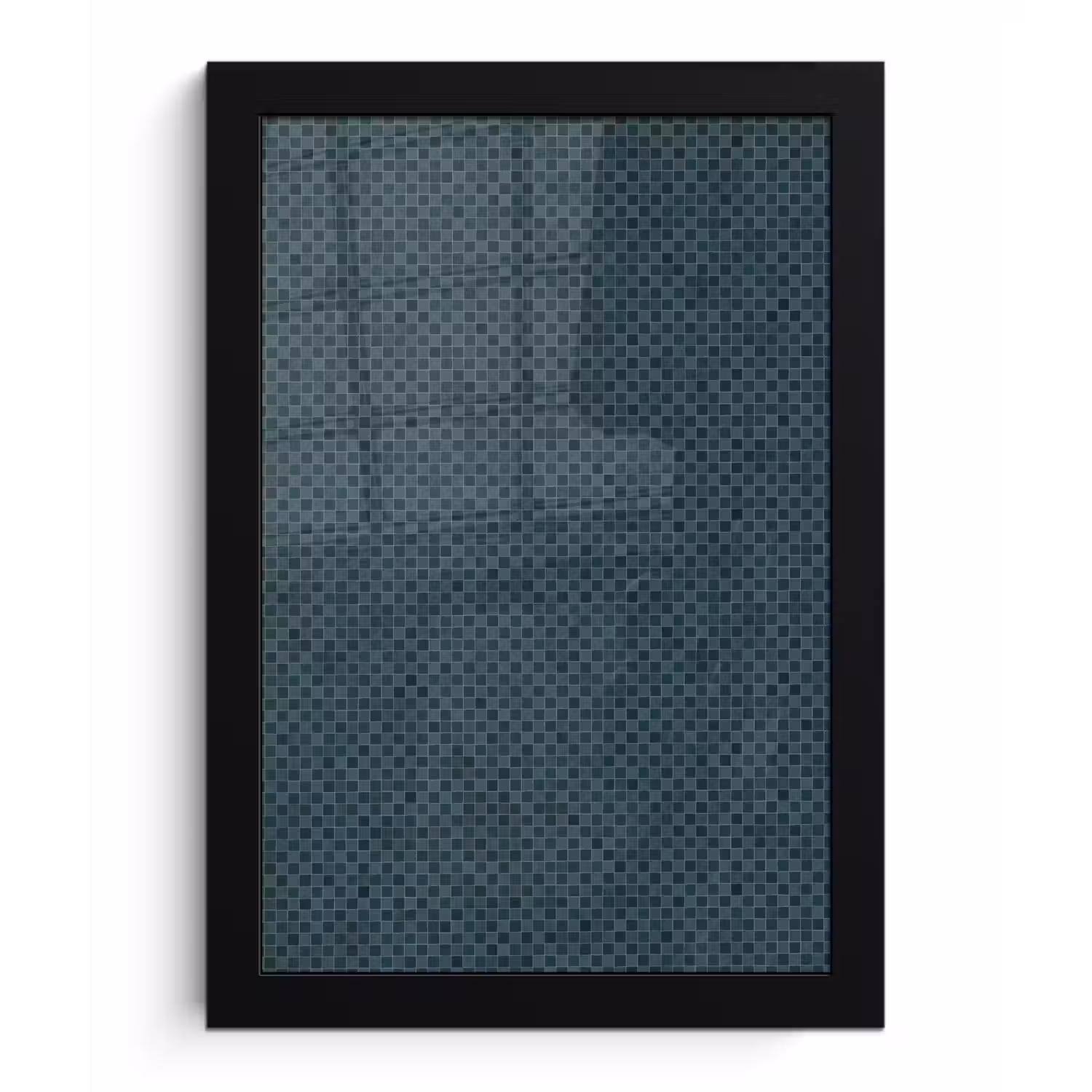 Patroon - Mozaïek - Groen fotolijst zwart zonder passe partout klein 224 -3d