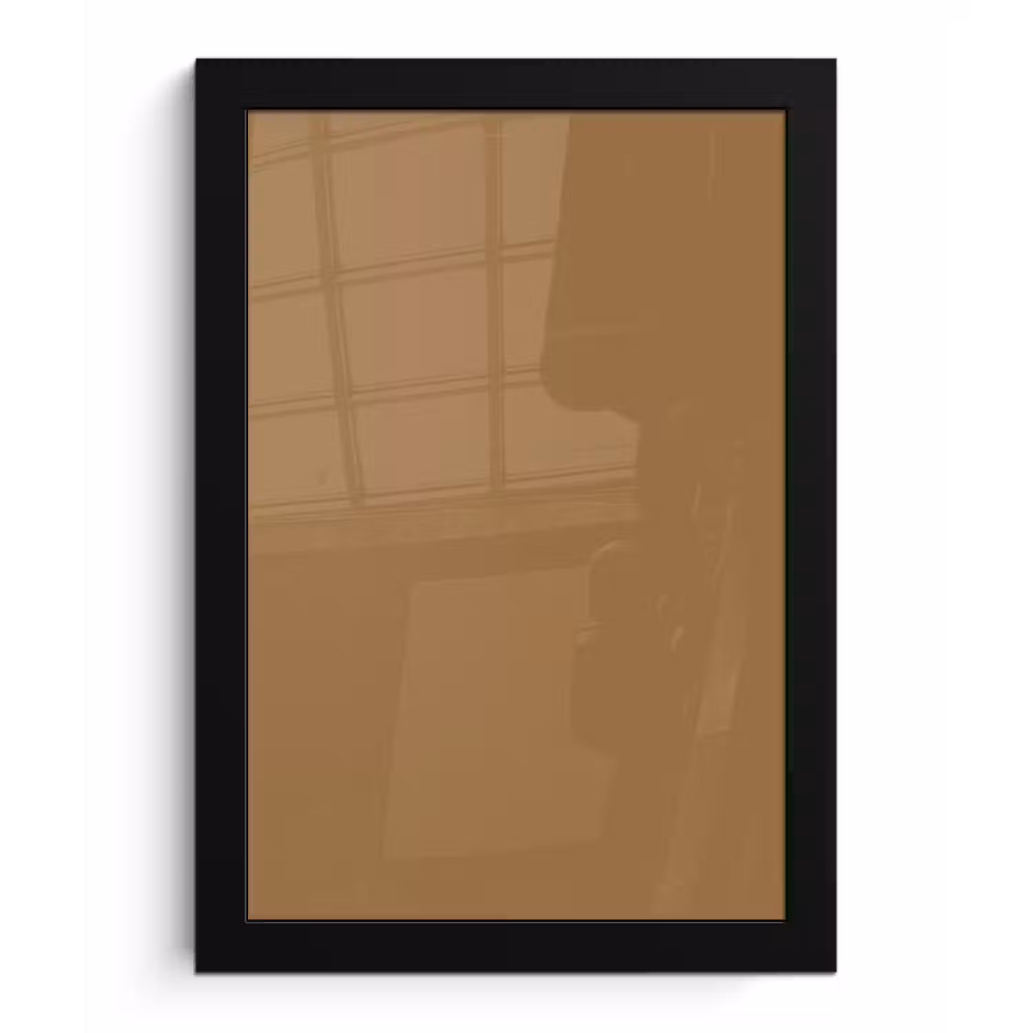 Sahara - Earth - Oranje fotolijst zwart zonder passe partout klein 224 -3d