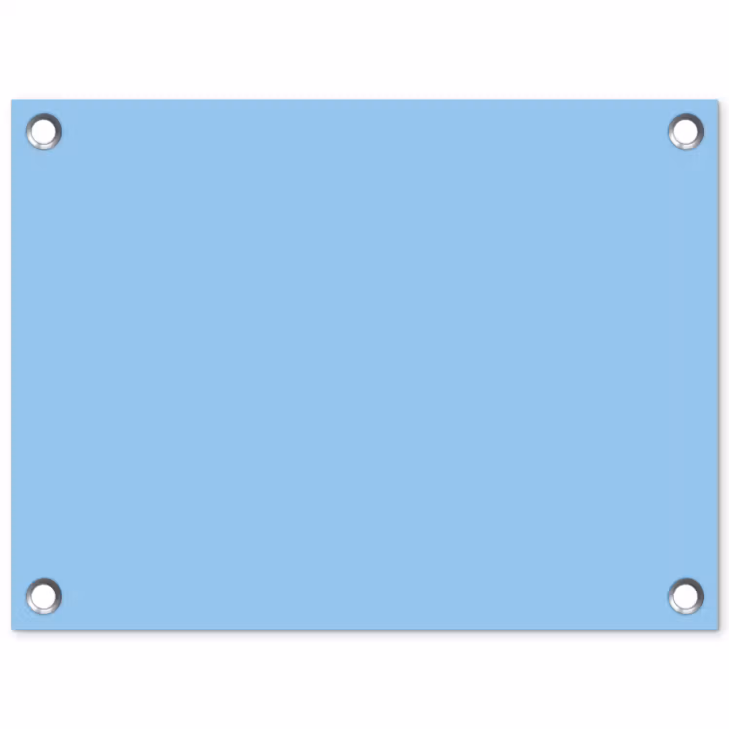 Baby - Blue - Blauw tuinposter los doek klein 239 -3d