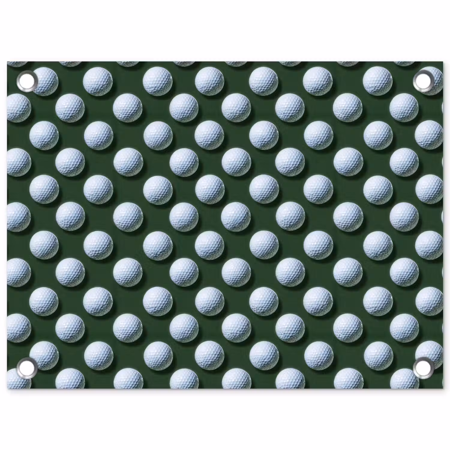 Ballen - Golf - Groen tuinposter los doek klein 239 -3d