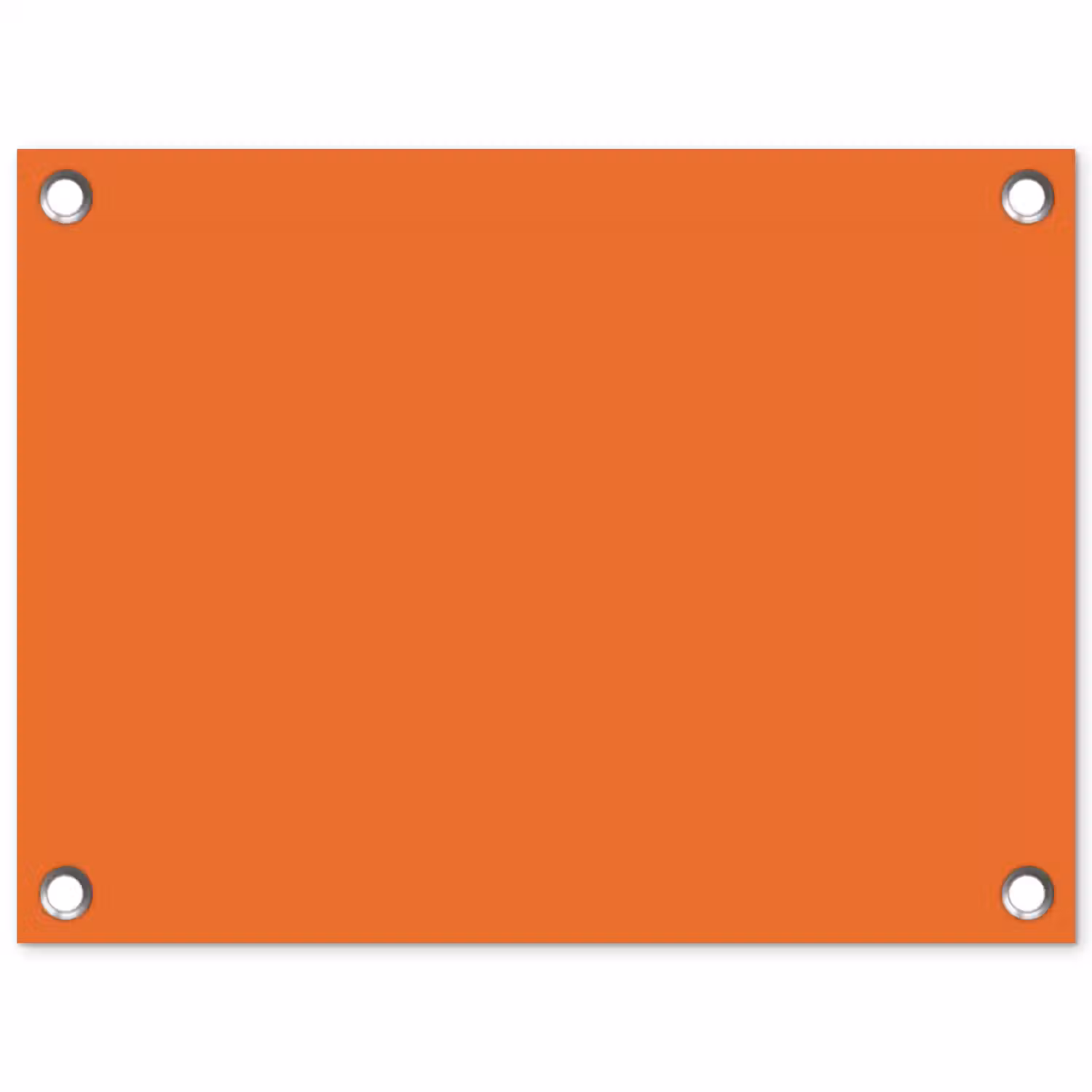 Burnt - Sienna - Oranje tuinposter los doek klein 239 -3d