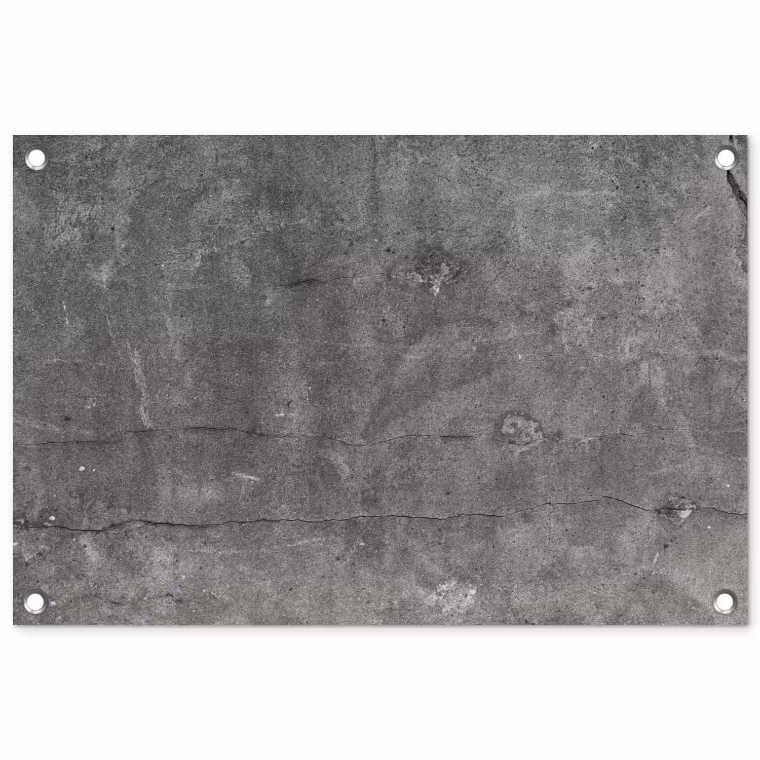 Beton - Muur - Cement tuinposter los doek klein -3d