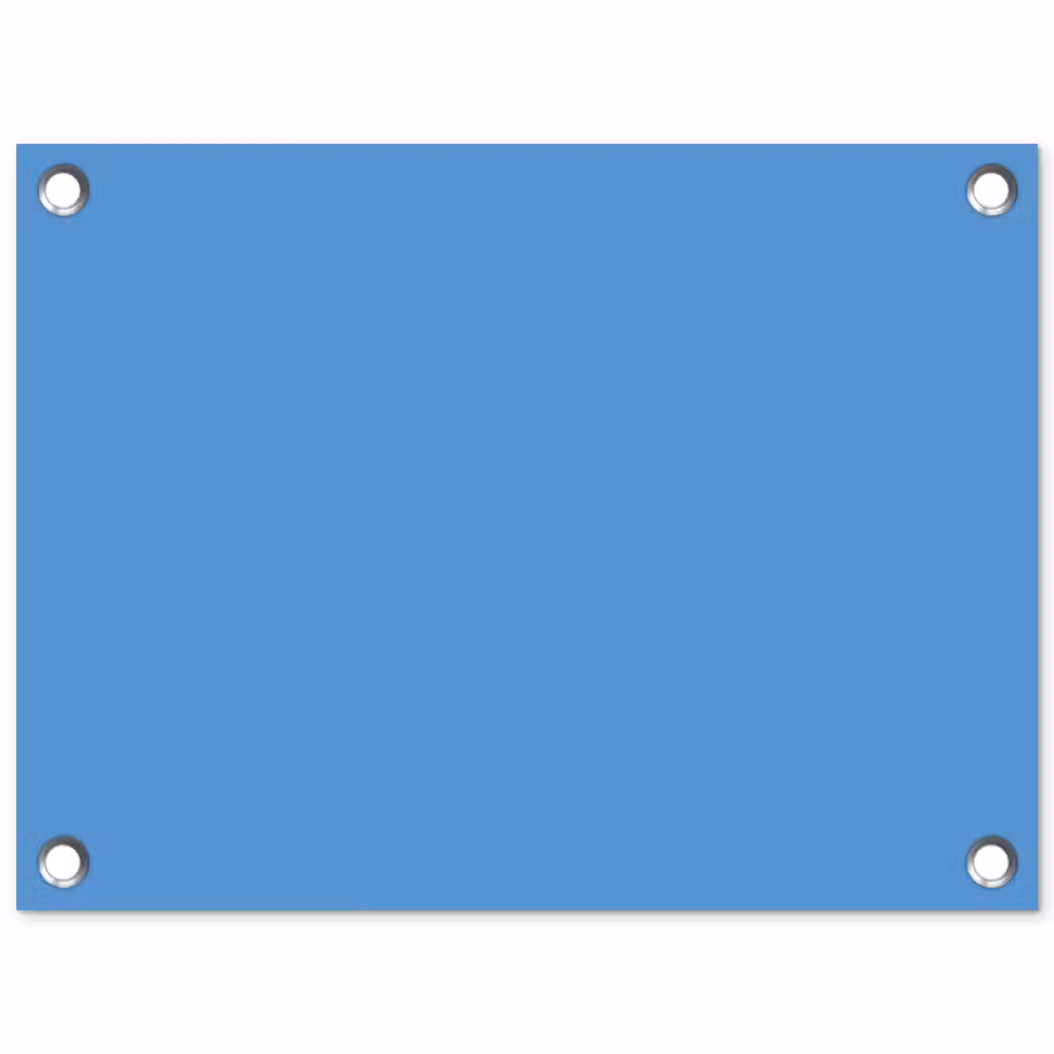 Cornflower - Blue - Blauw tuinposter los doek klein 239 -3d