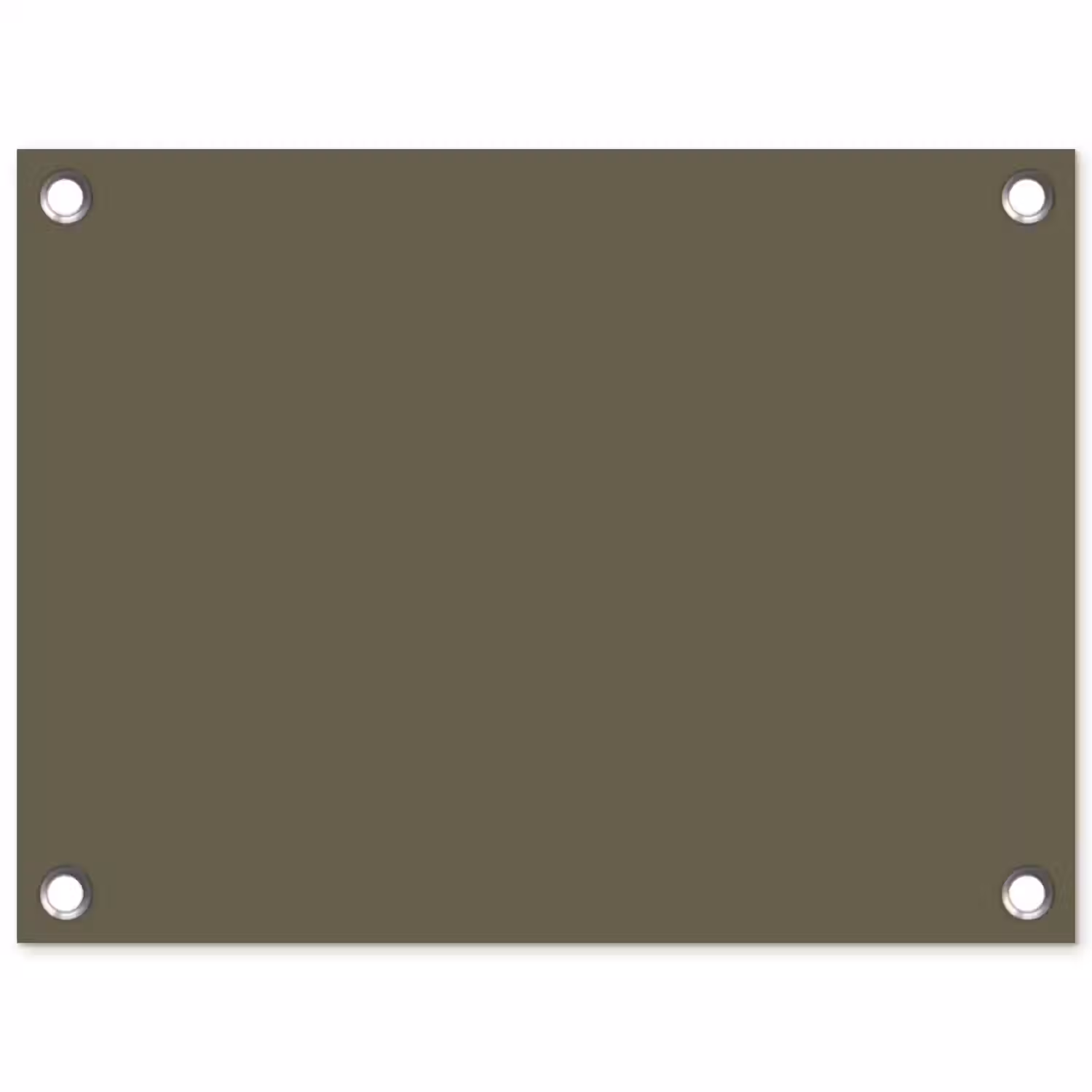 Deep - Khaki - Groen tuinposter los doek klein 239 -3d