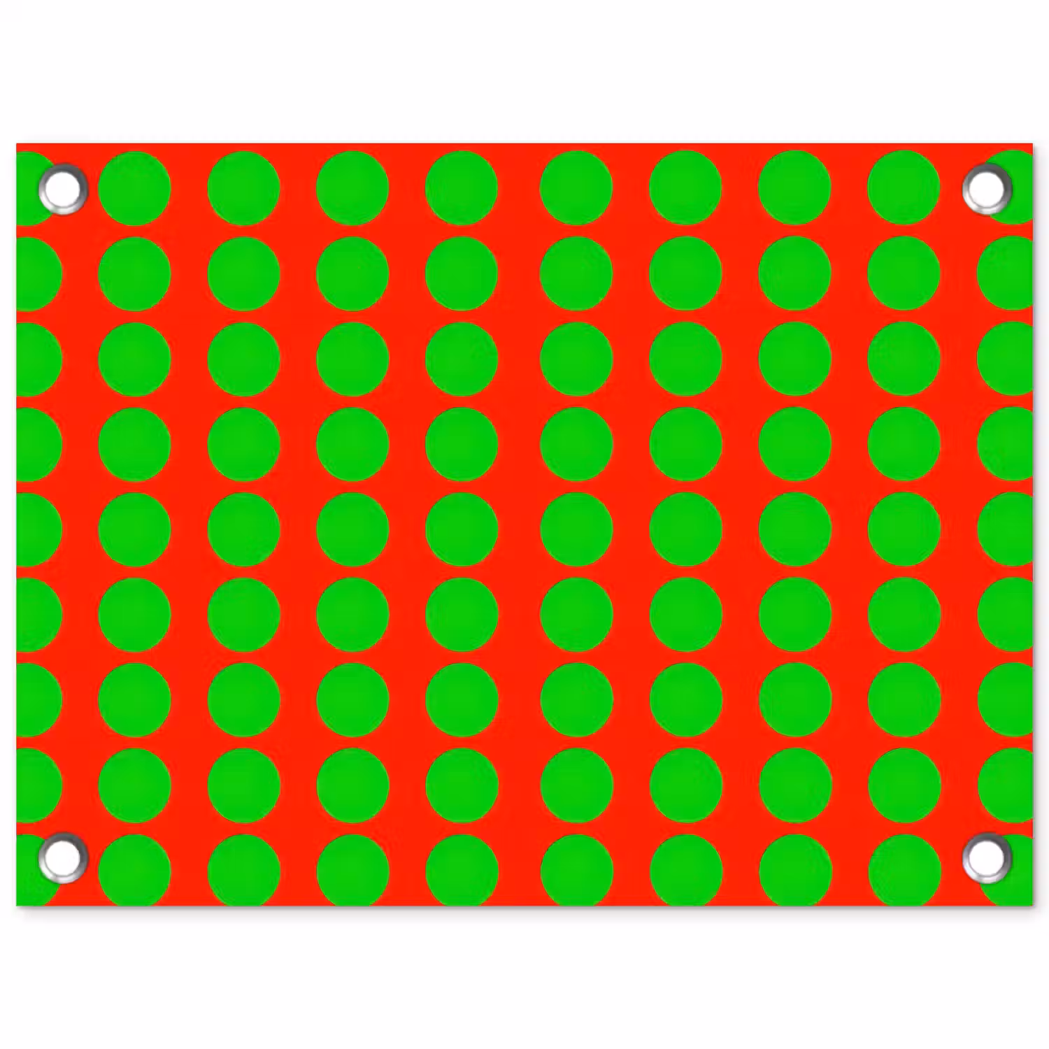 Stippen - Patroon - Groen tuinposter los doek klein 239 -3d