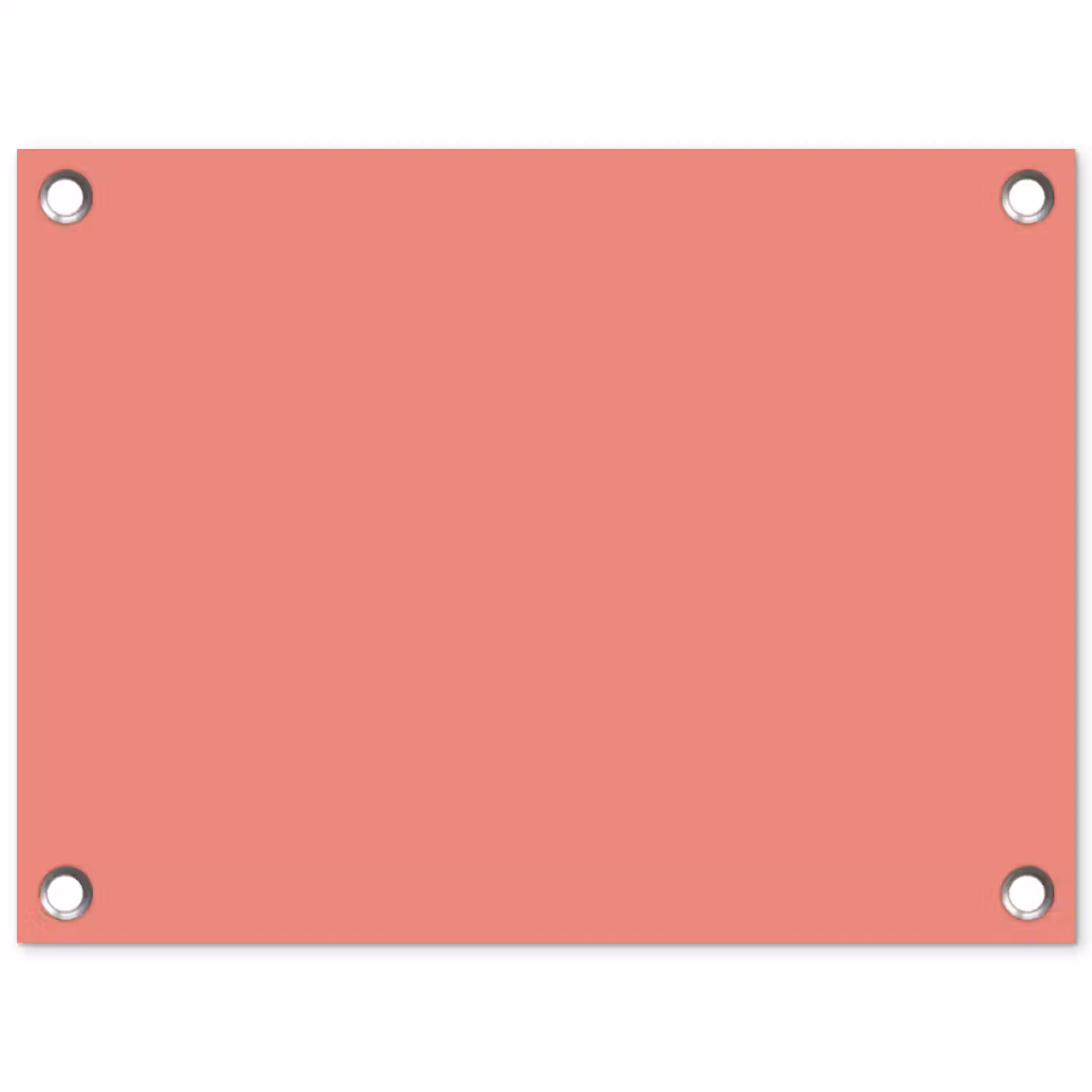 Dusty - Peach - Koraal tuinposter los doek klein 239 -3d