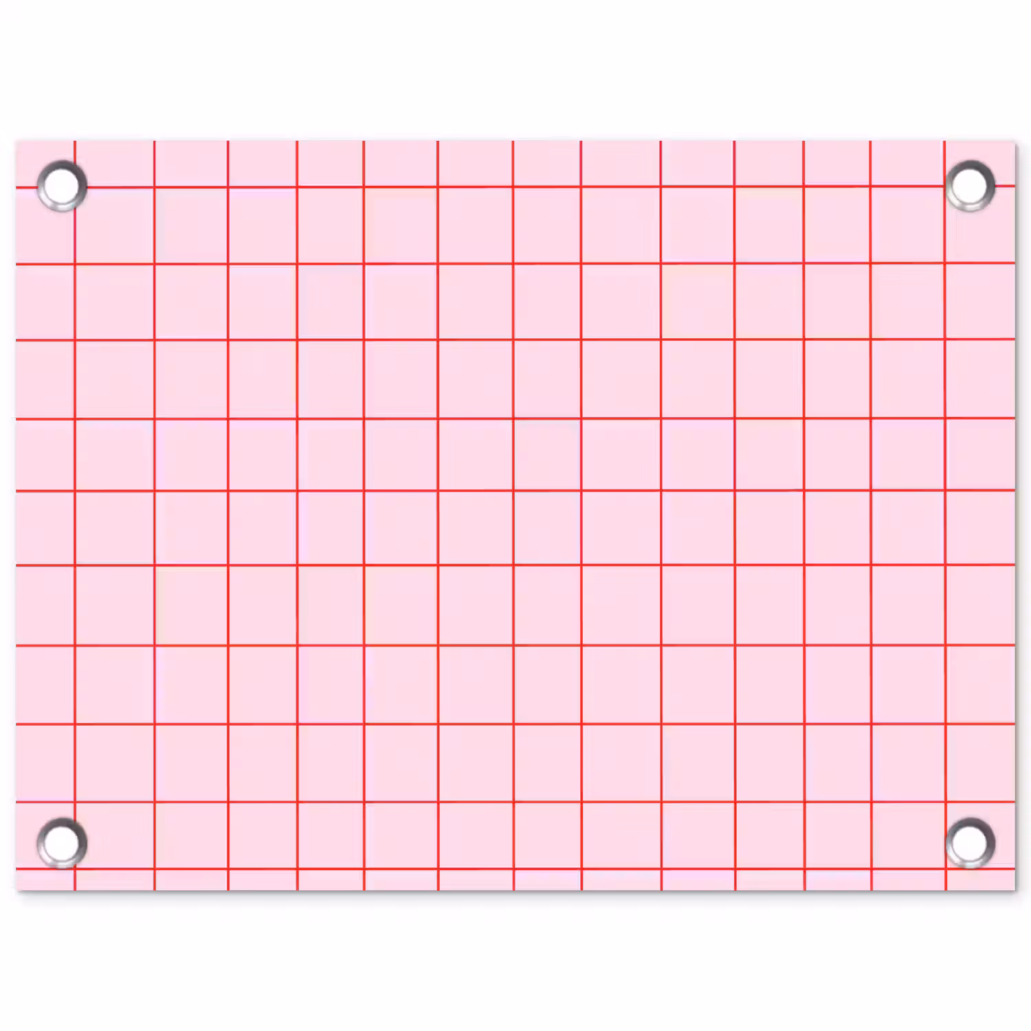 Raster - Patroon - Roze tuinposter los doek klein 239 -3d