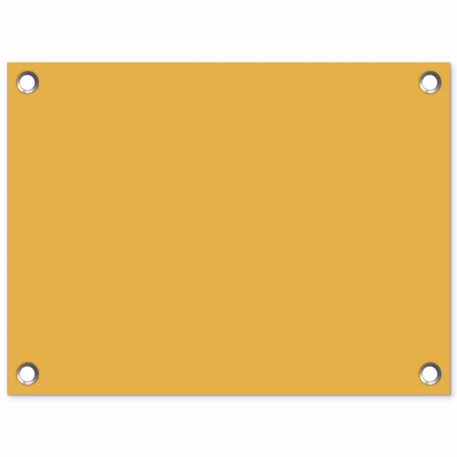Joyful - Mustard - Geel tuinposter los doek klein 239 -3d