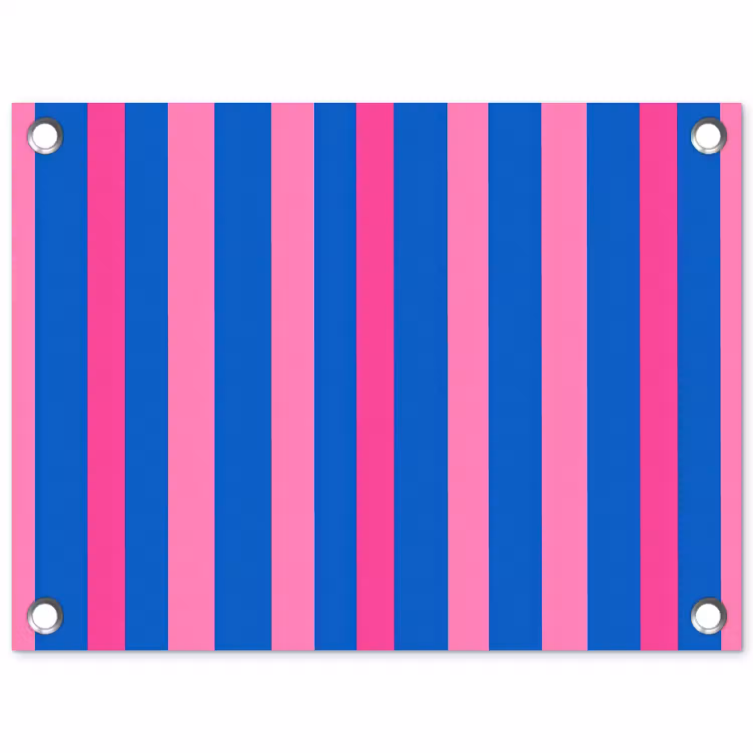 Modern - Optisch - Roze tuinposter los doek klein 239 -3d