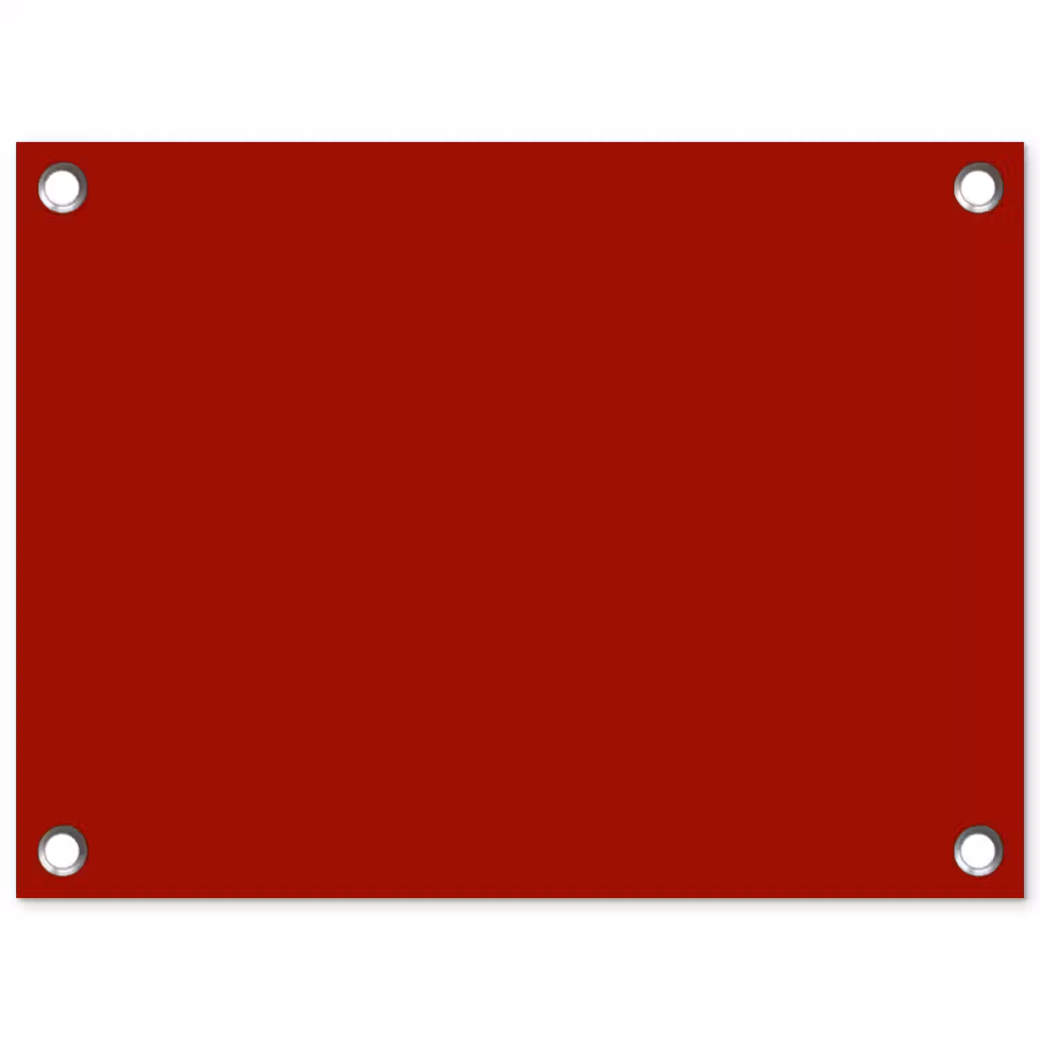 Oxblood - Maroon - Rood tuinposter los doek klein 239 -3d