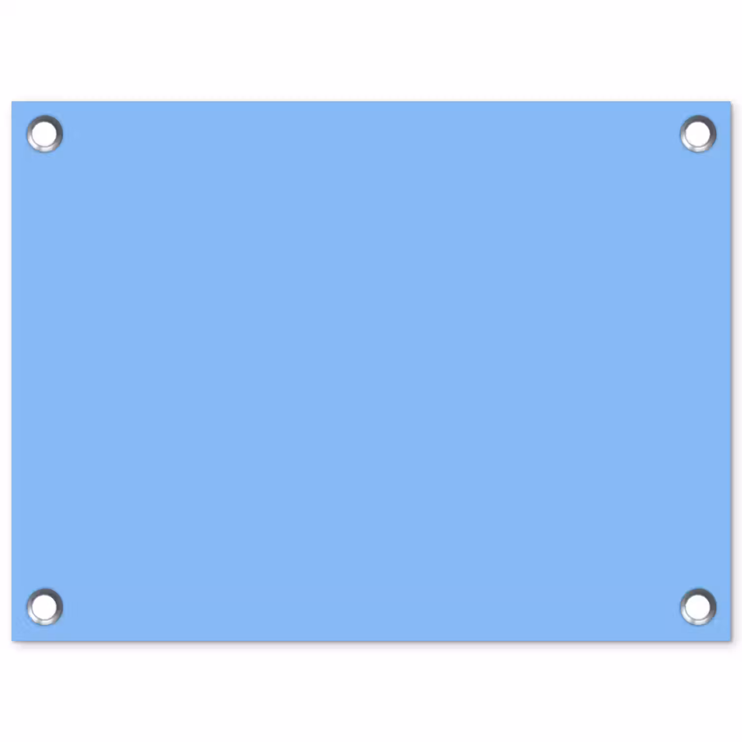 Sky - Glow - Blauw tuinposter los doek klein 239 -3d