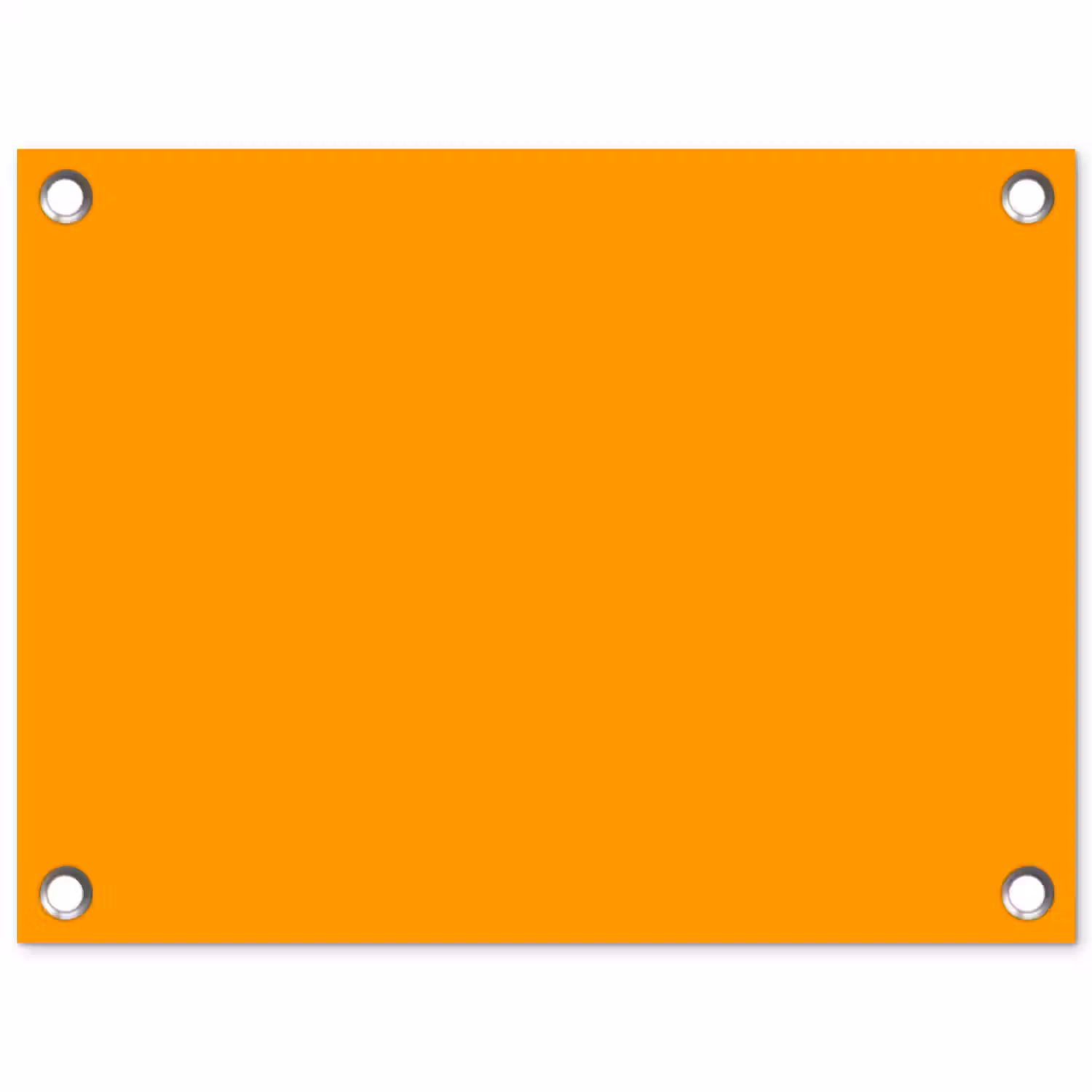 Warm - Ochre - Oranje tuinposter los doek klein 239 -3d