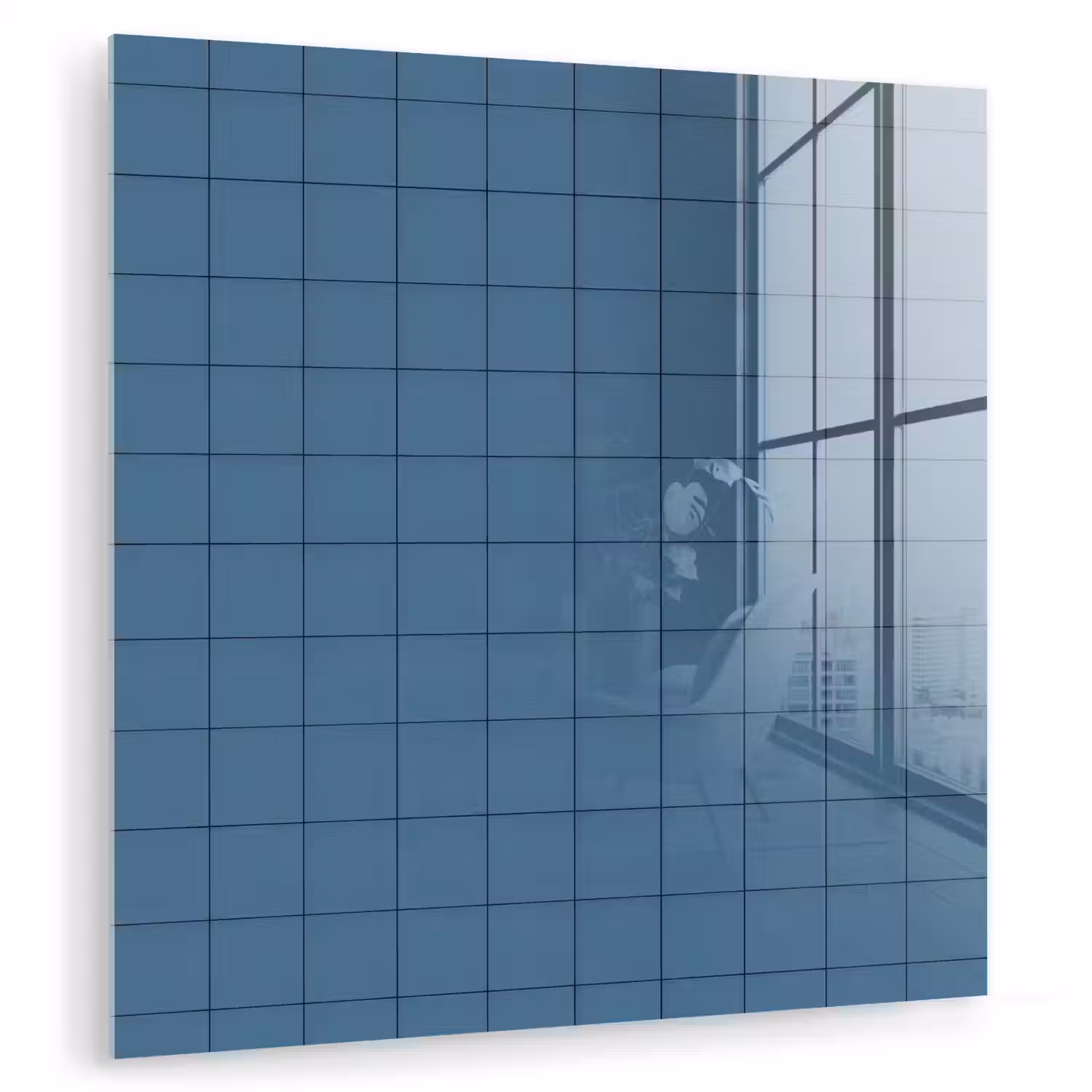Ruiten - Geometrisch - Blauw plexiglas 5mm klein 11 -zzzproduct_nieuw