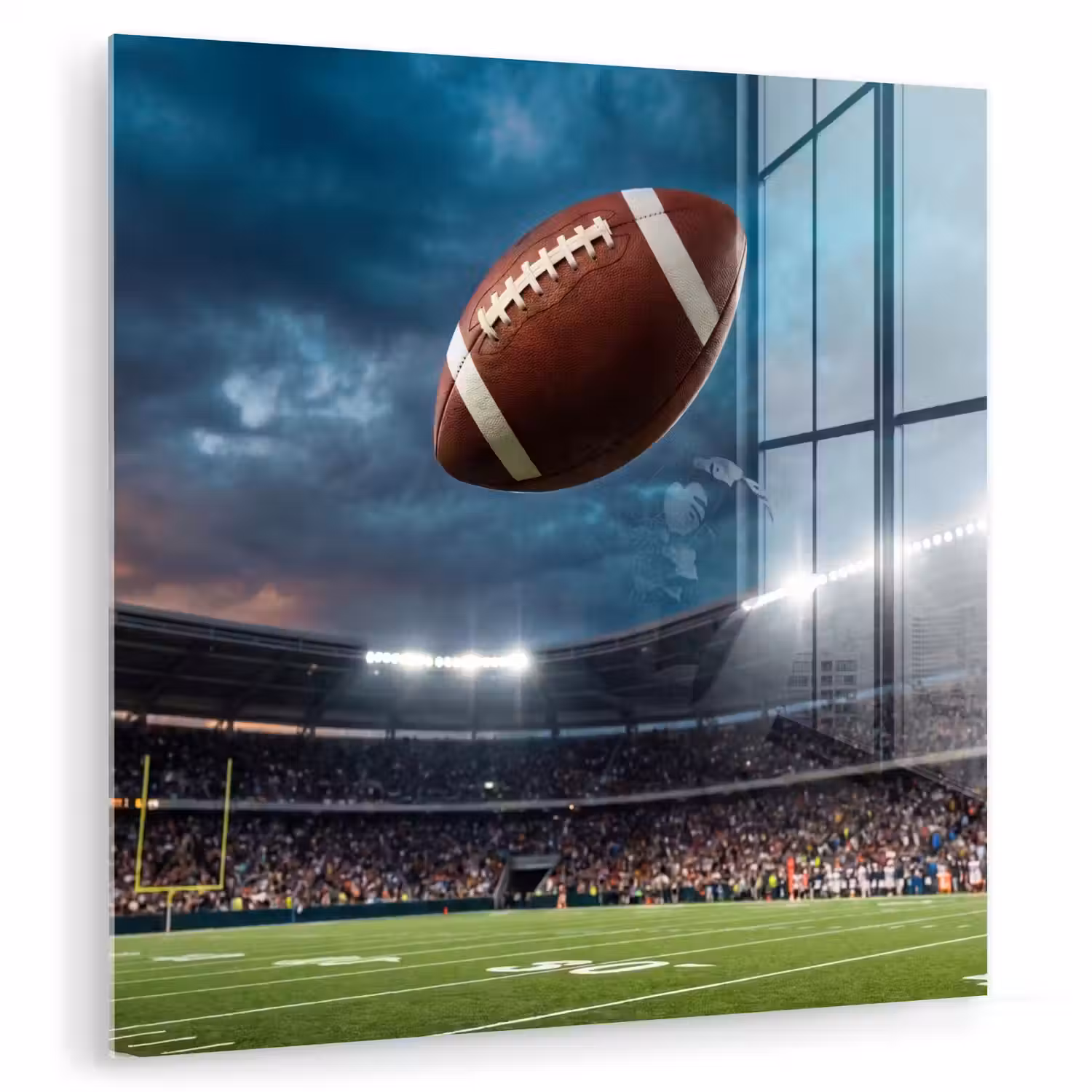 Football - Bal - Stadion - Sport plexiglas 5mm klein -zzzproduct_nieuw