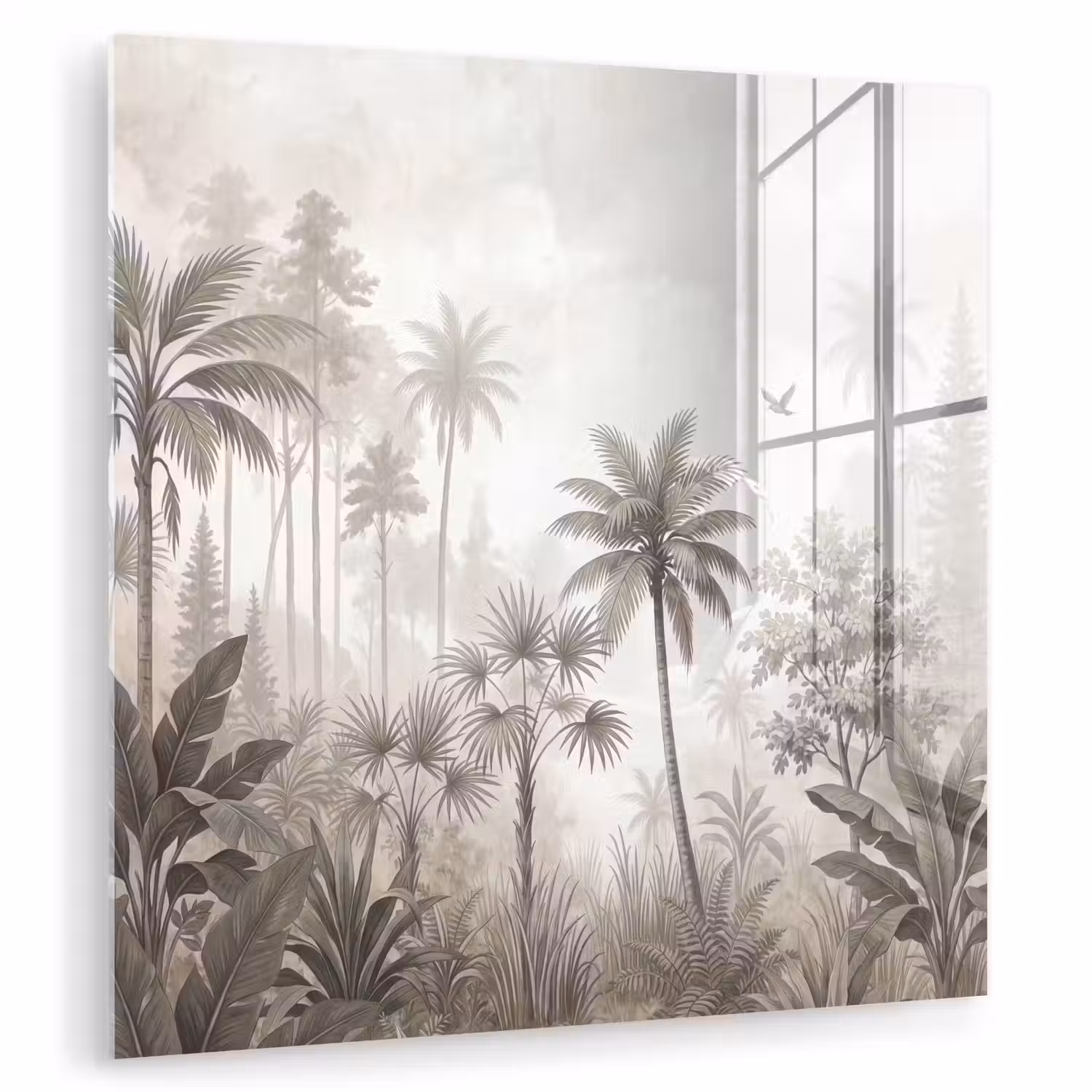 Jungle - Palmbomen - Natuur plexiglas 5mm klein -zzzproduct_nieuw
