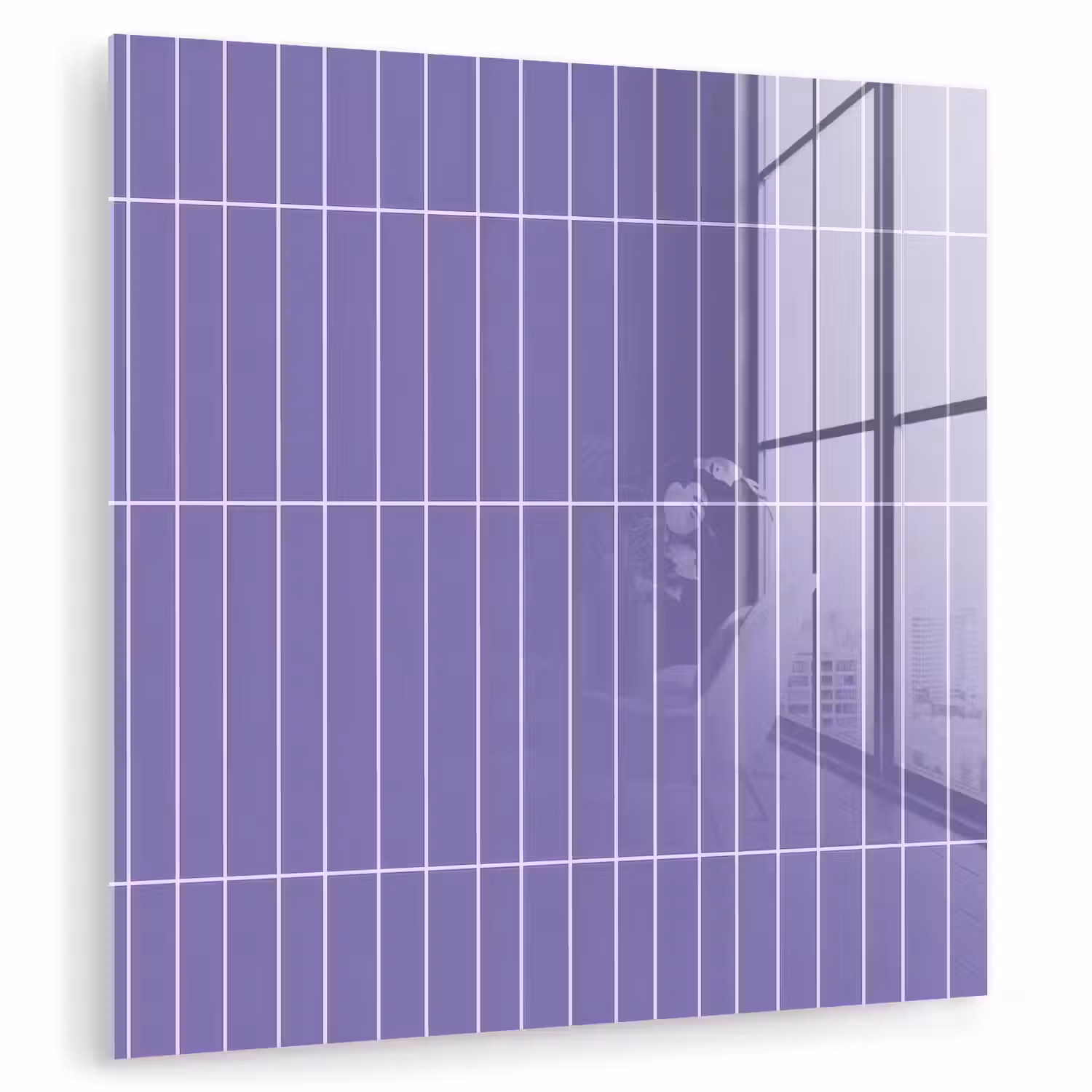 Patroon - Tegel - Lila plexiglas 5mm klein 11 -zzzproduct_nieuw