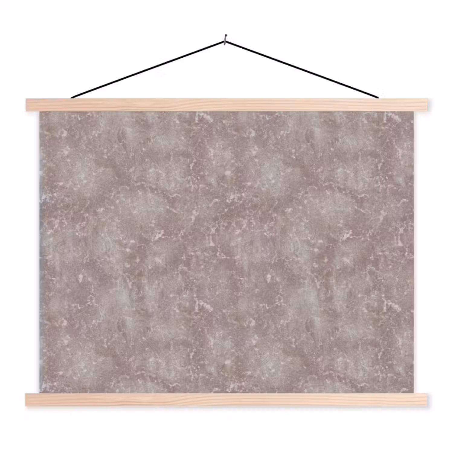 Marmer - Patroon - Mauve textielposter latten blank klein 122 -3d