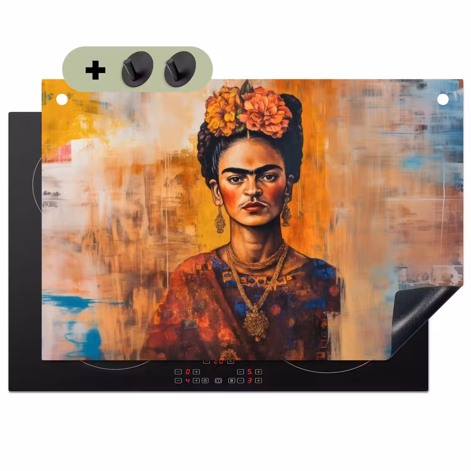 Portret - Sieraden - Schilderachtig Inductie beschemer met haakjes klein -3d